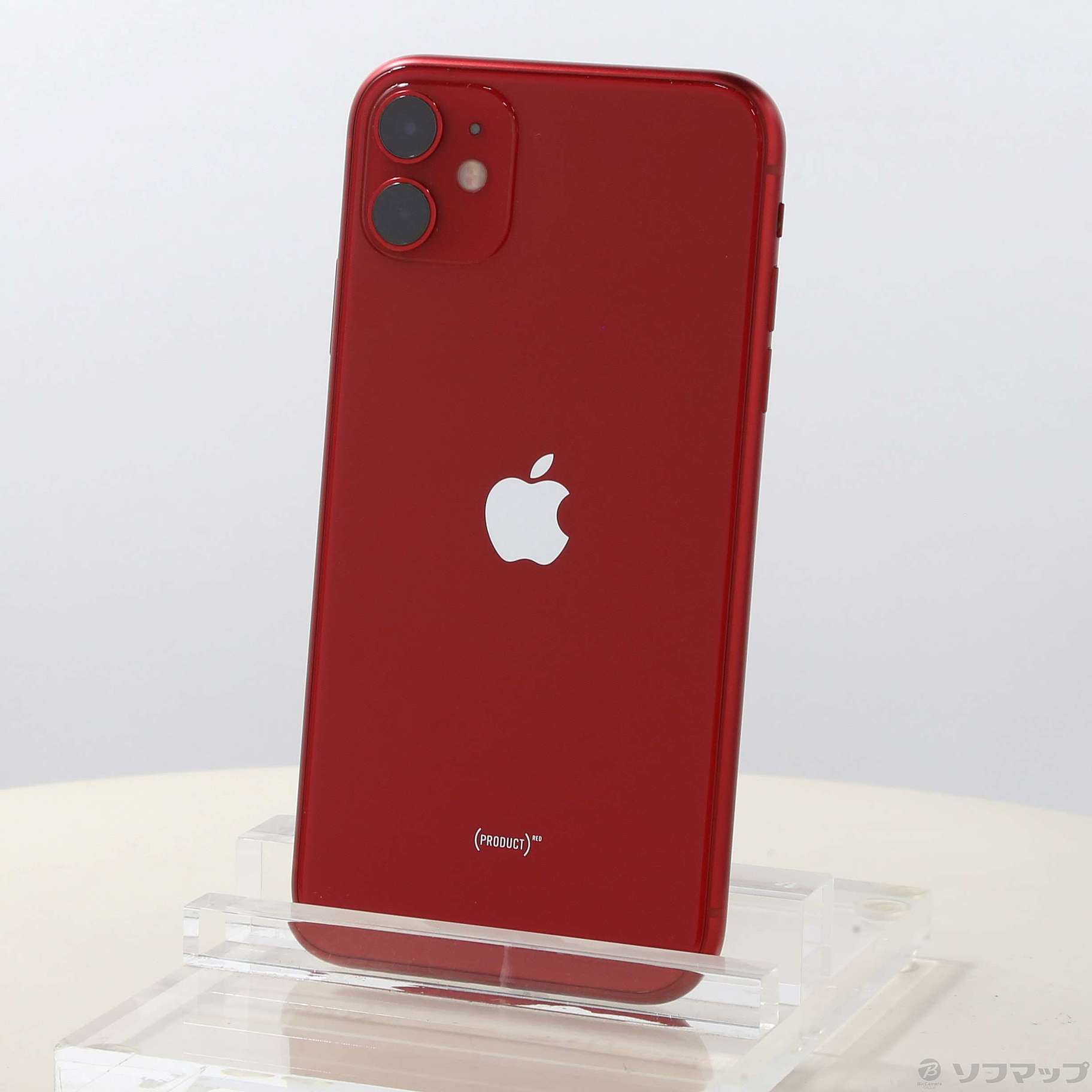 側面にも細かい傷がありますiphone11 128GB red 赤