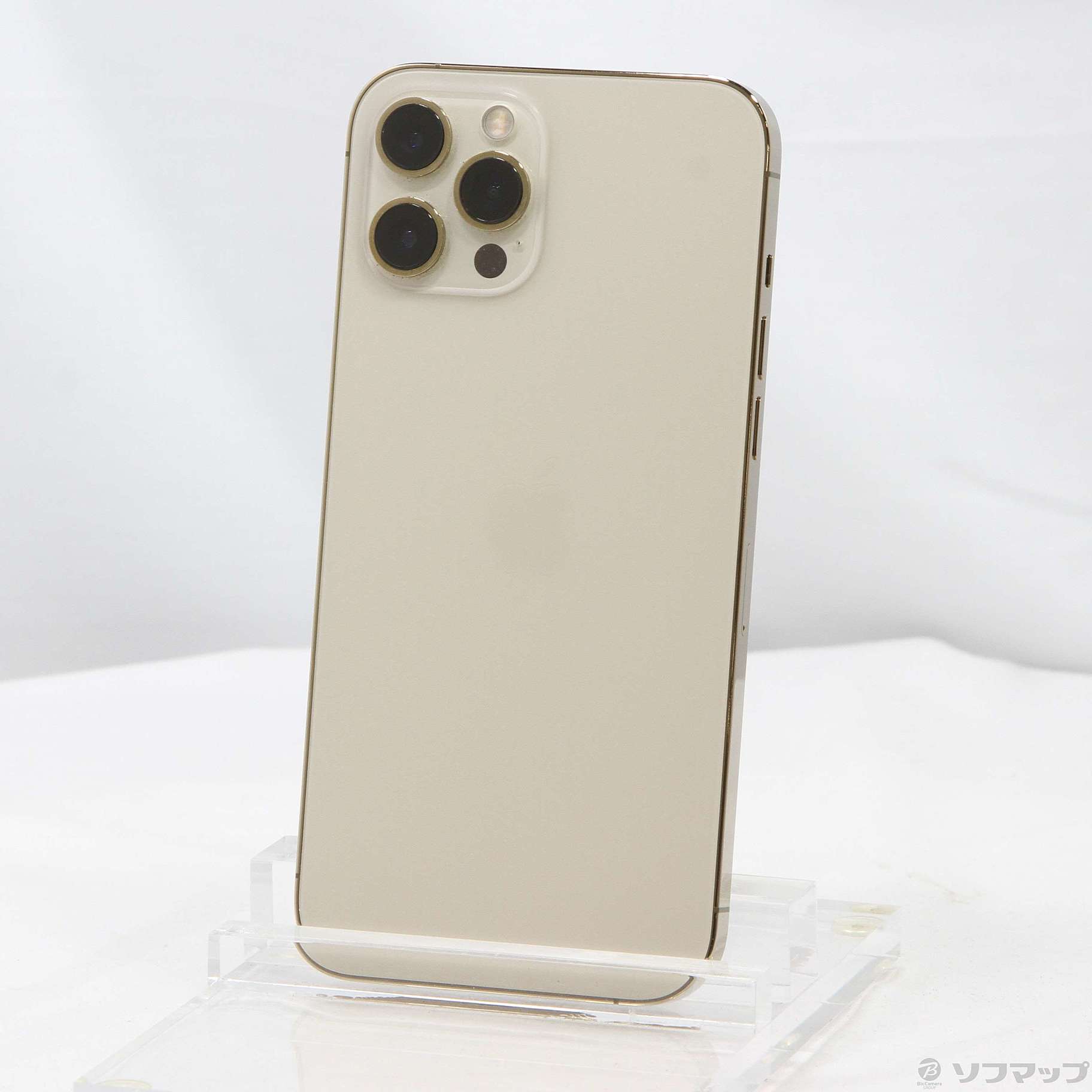 中古】iPhone12 Pro Max 256GB ゴールド MGD13J／A SIMフリー