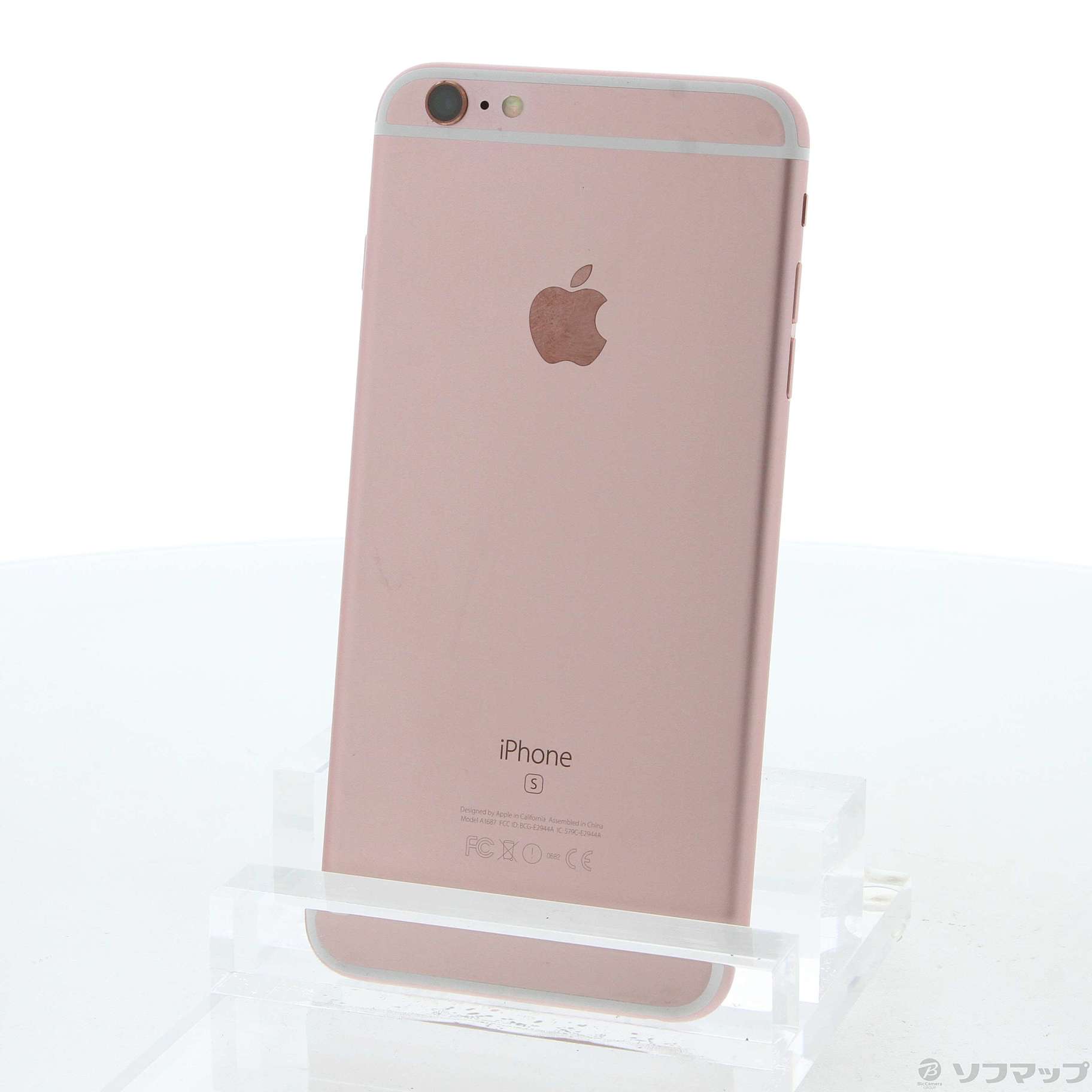中古】iPhone6s Plus 128GB ローズゴールド MKUG2J／A SIMフリー