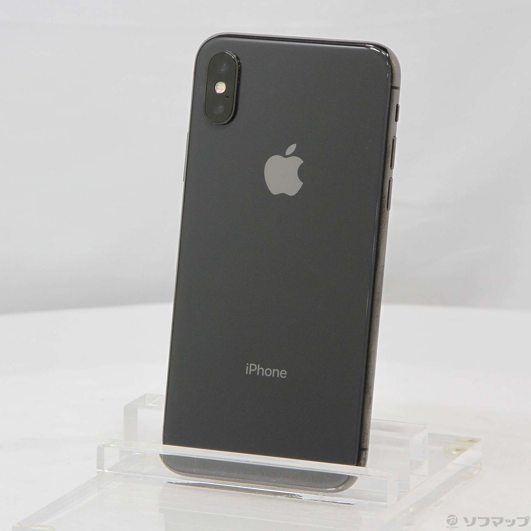 中古】iPhoneX 256GB スペースグレイ MQC12J／A SoftBank