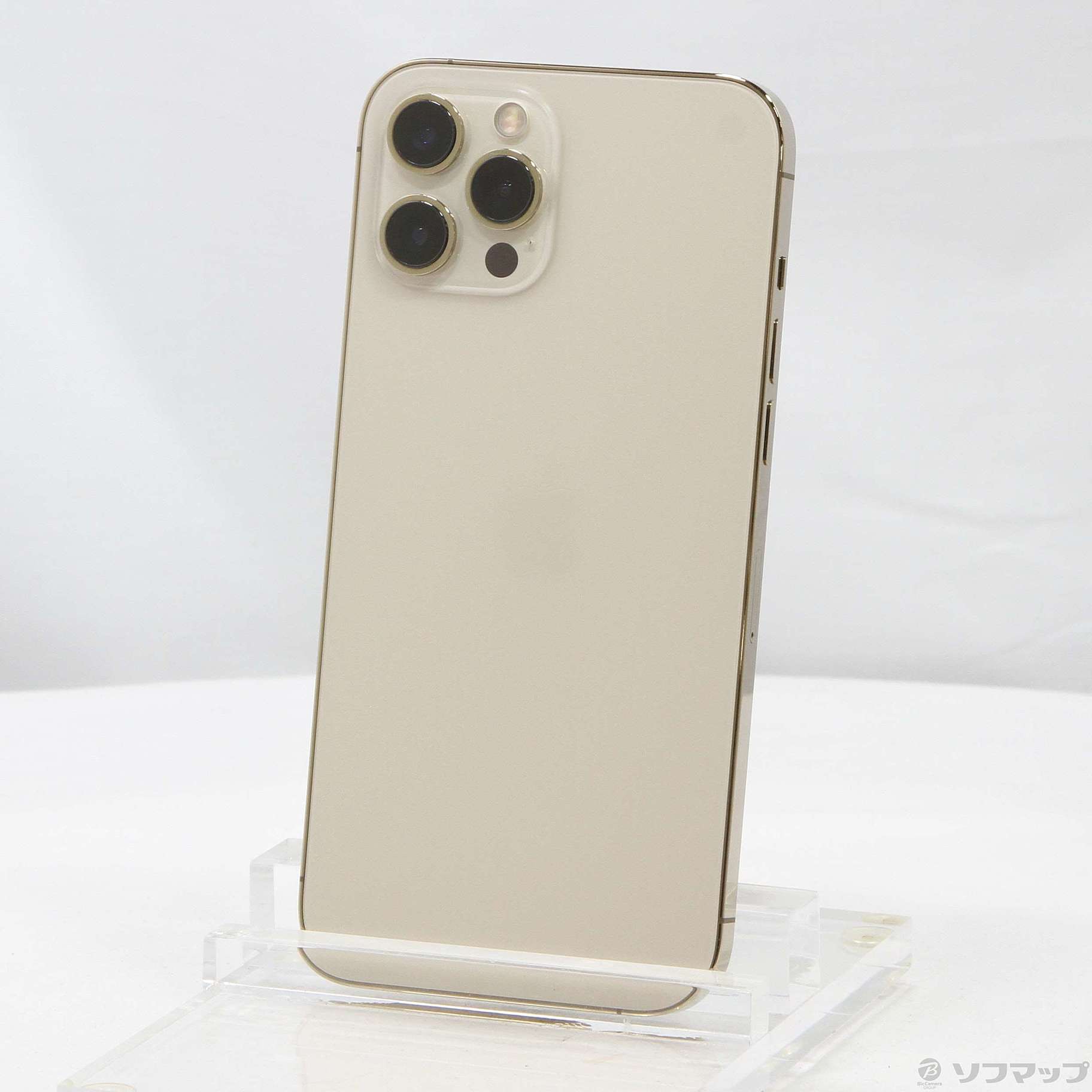 中古】セール対象品 iPhone12 Pro Max 256GB ゴールド MGD13J／A SIM