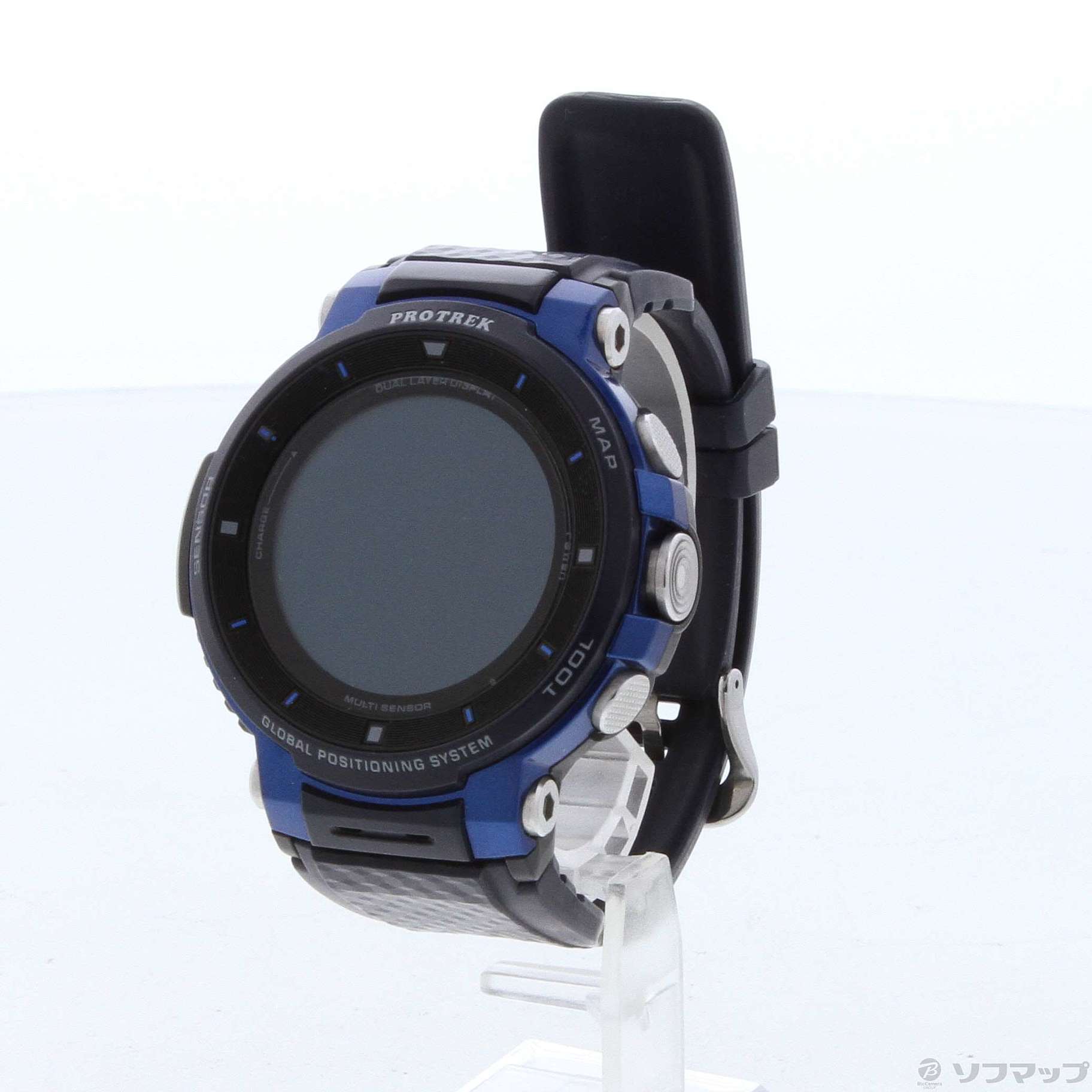 中古】Smart Outdoor Watch PRO TREK Smart WSD-F30-BU ブルー