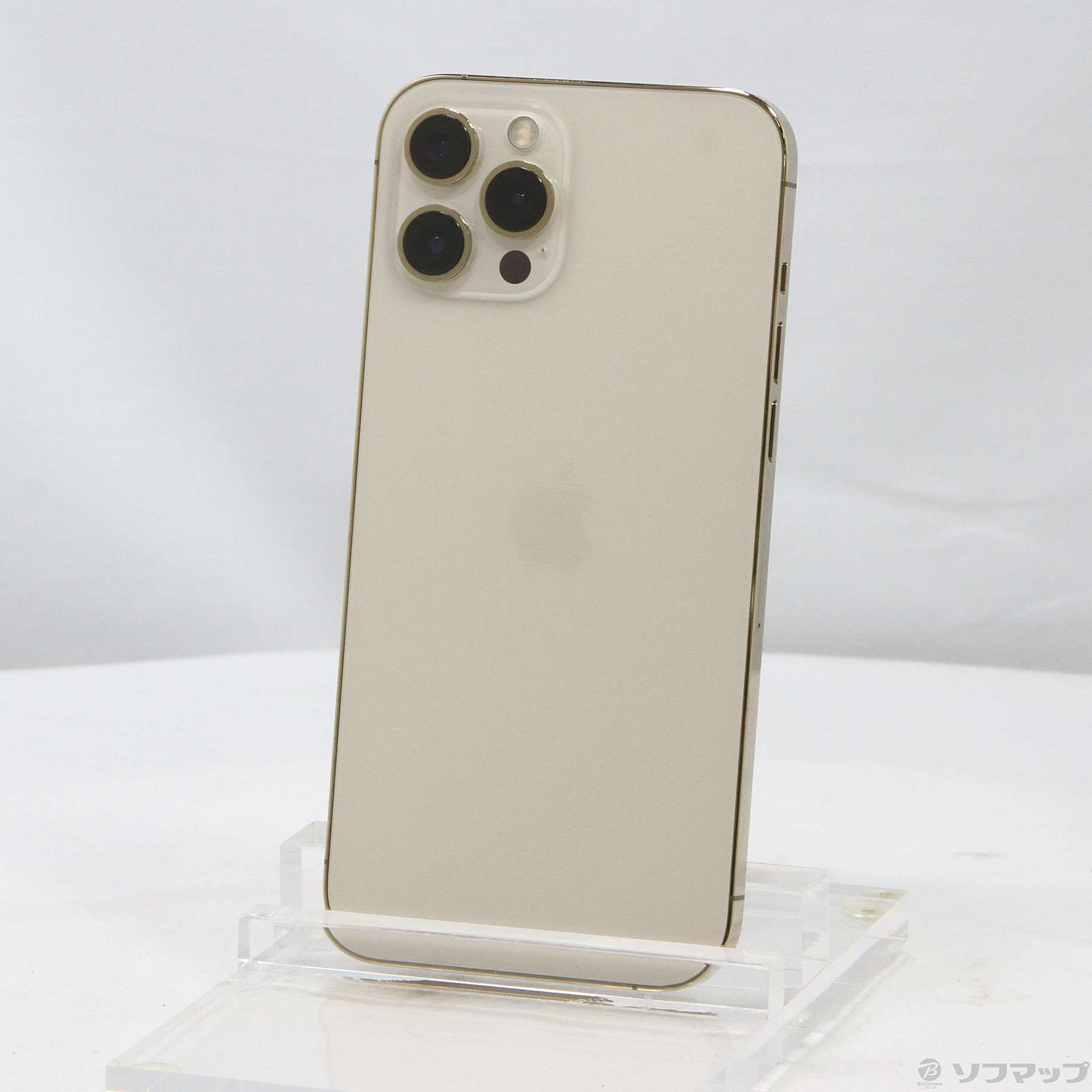 中古】iPhone12 Pro Max 128GB ゴールド MGCW3J／A SIMフリー ◇11/14