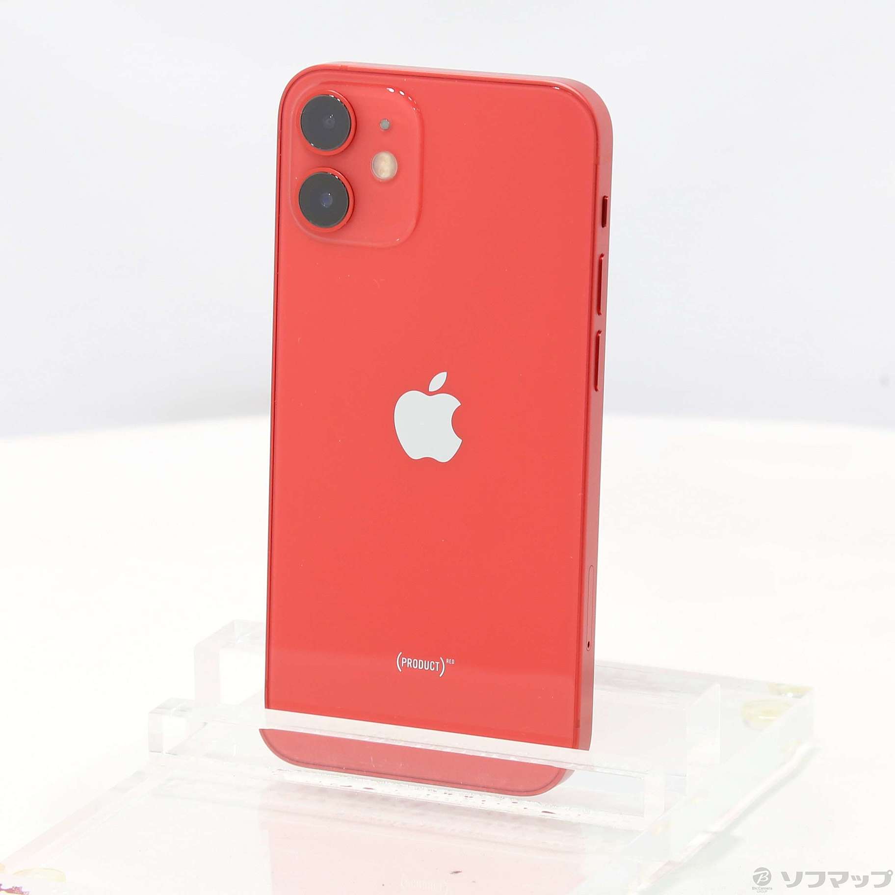 【中古】iPhone12 mini 64GB プロダクトレッド MGAE3J／A SIM