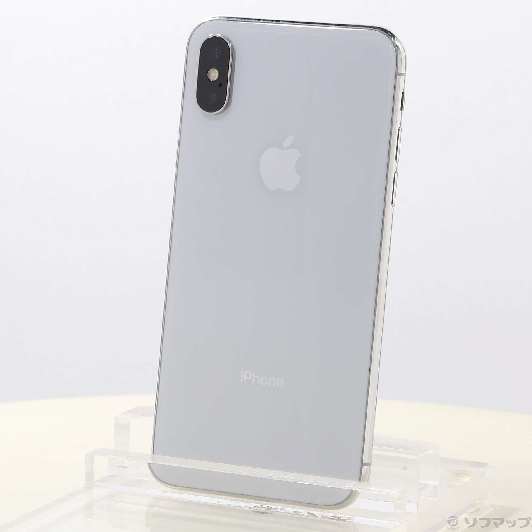 中古】iPhoneX 64GB シルバー MQAY2J／A SIMフリー [2133043595818