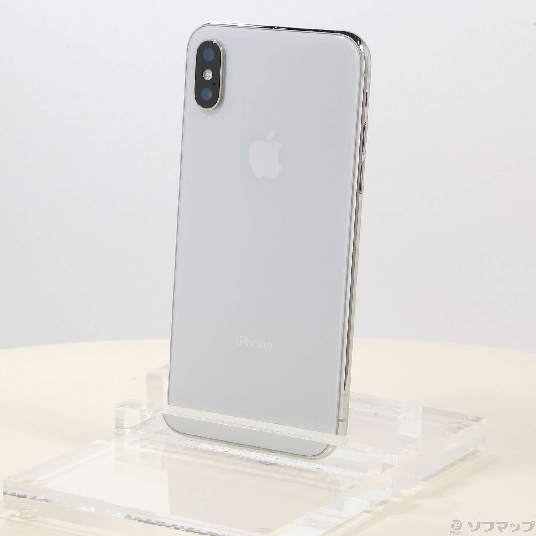 中古】iPhoneX 256GB シルバー MQC22J／A SoftBank [2133043606606