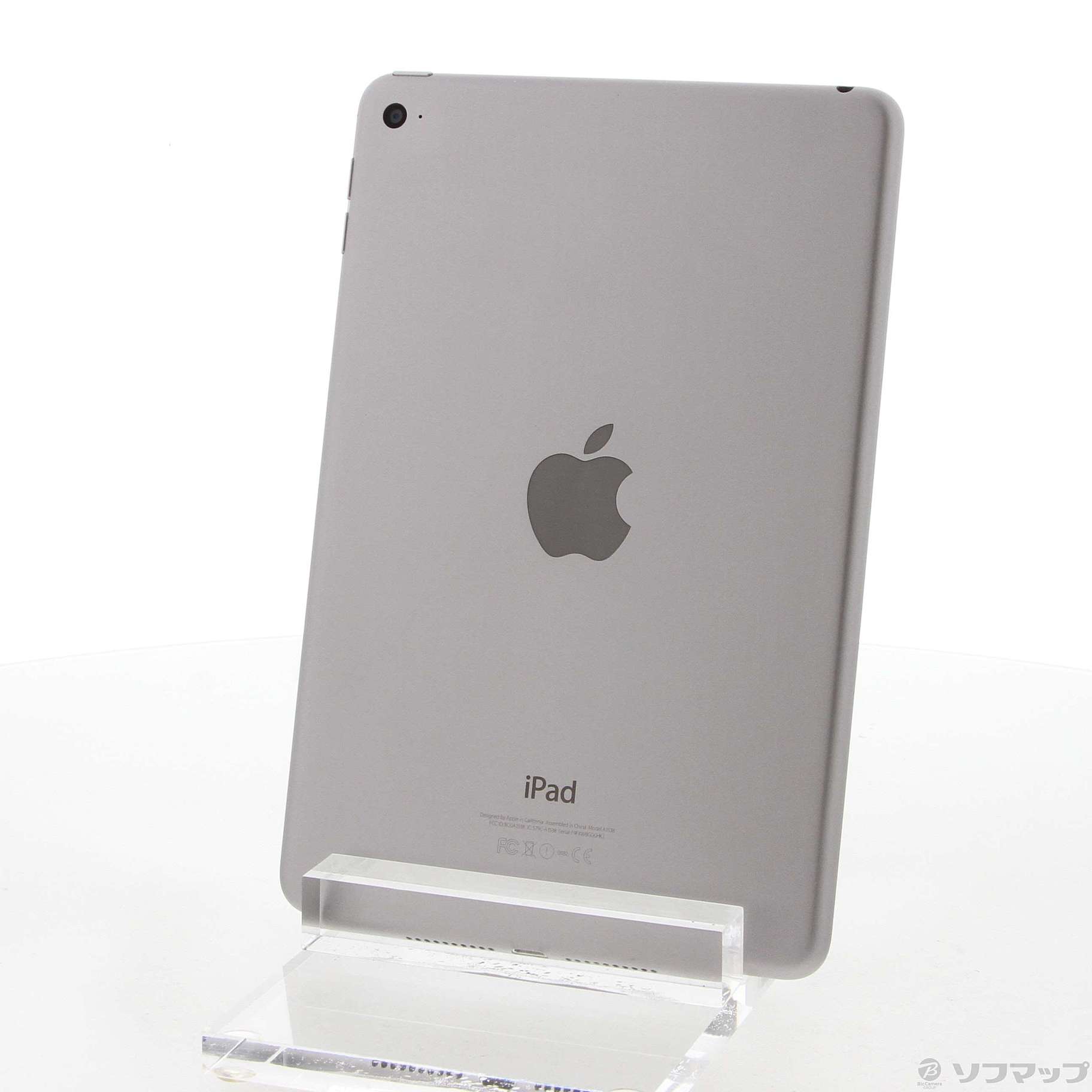 中古】iPad mini 4 128GB スペースグレイ MK9N2J／A Wi-Fi