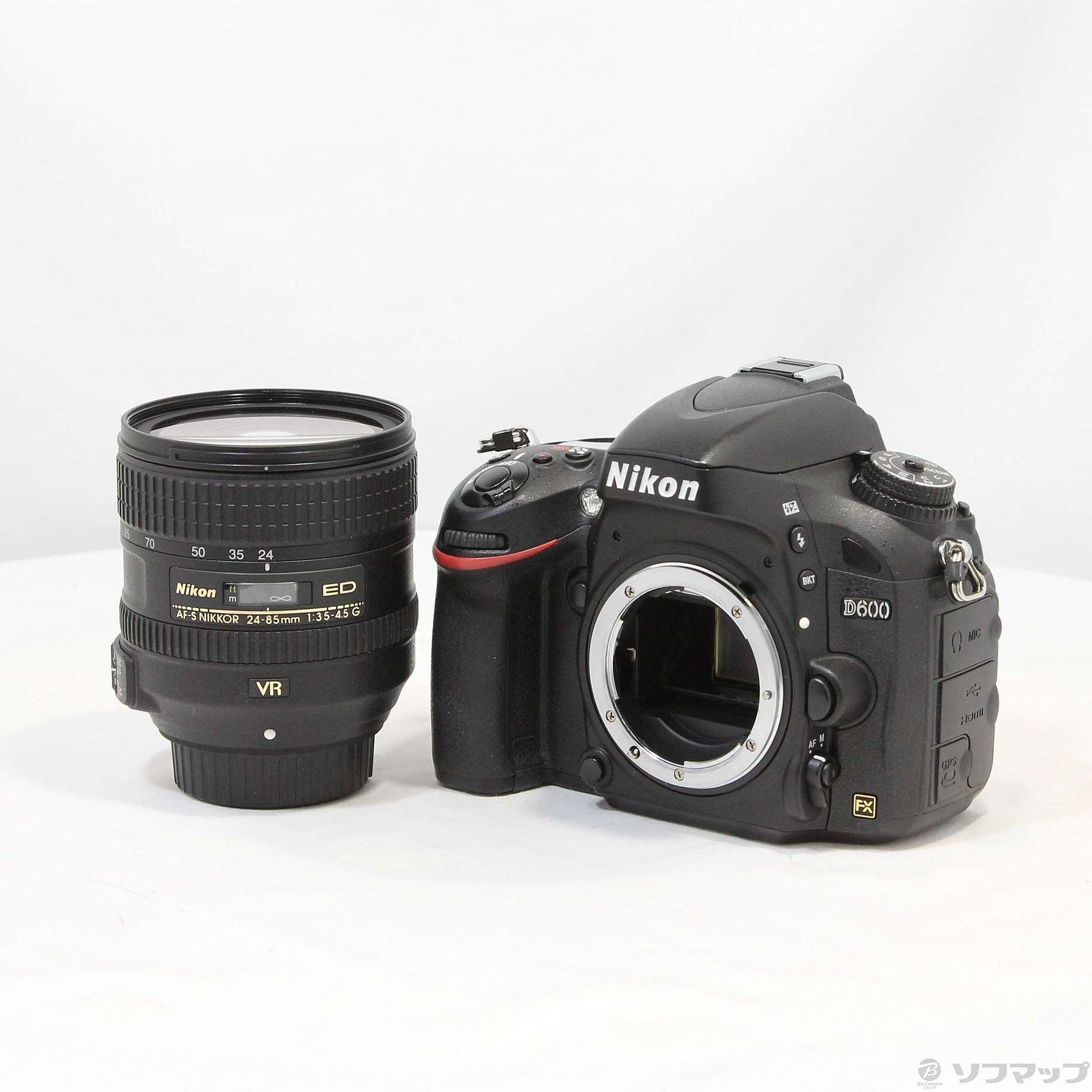 中古】Nikon D600 24-85 VRレンズキット (2426万画素／SDXC ...