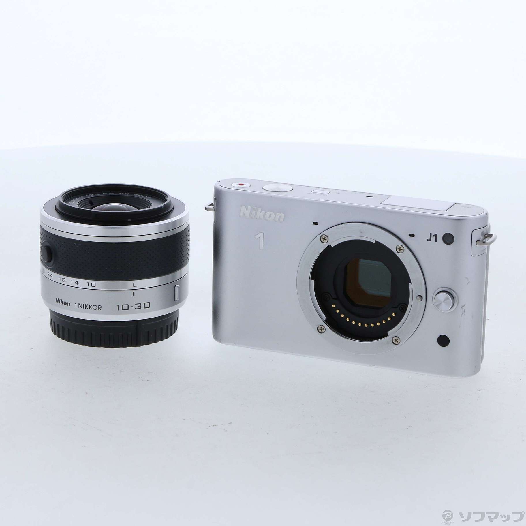 カメラNikon J1 zoom lens Kit シルバー