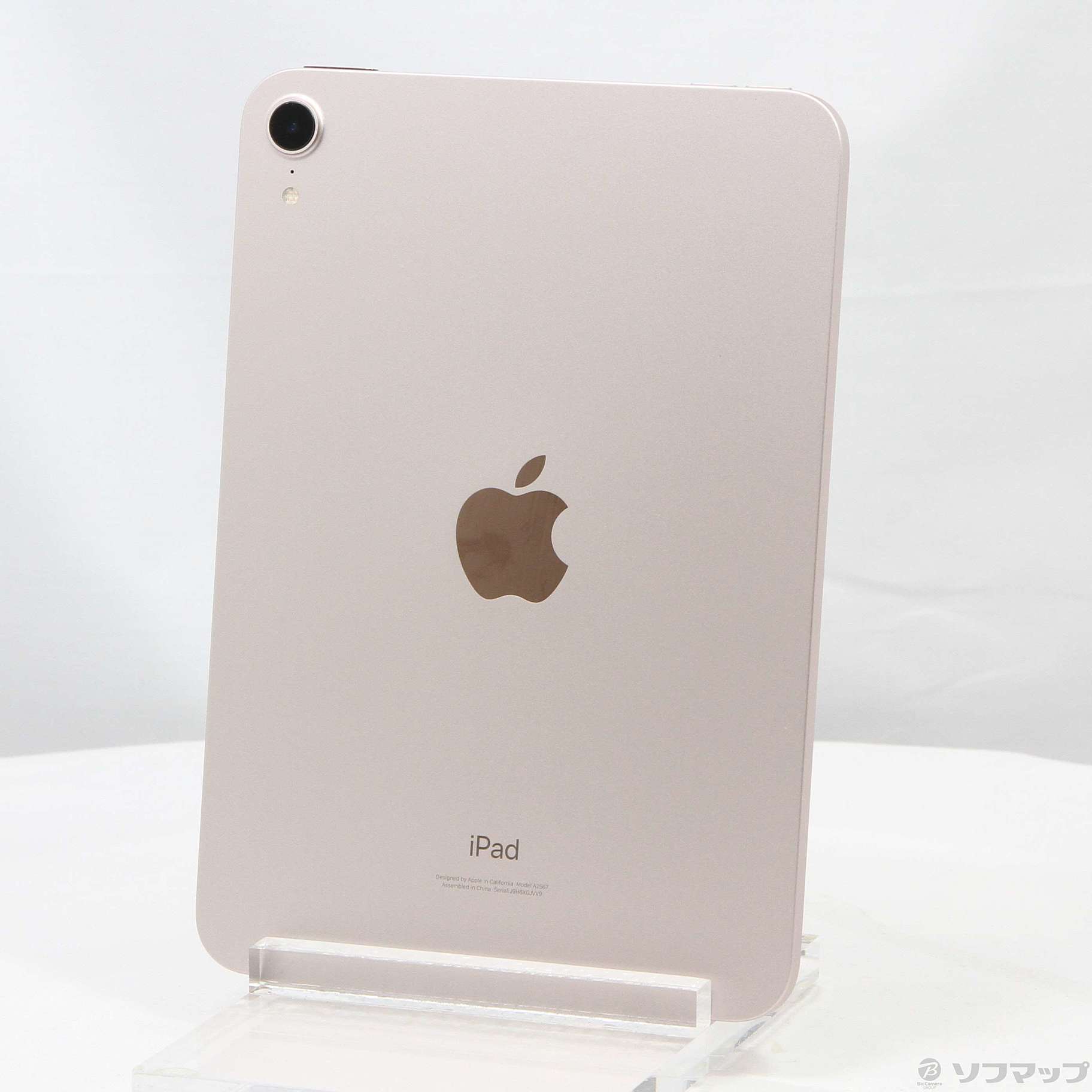 中古】iPad mini 第6世代 64GB ピンク MLWL3J／A Wi-Fi ◇12/04(日