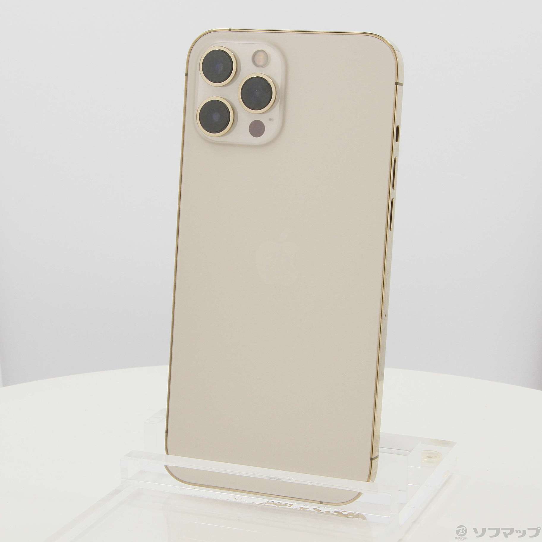 中古】iPhone12 Pro Max 128GB ゴールド MGCW3J／A SIMフリー ◇11/07