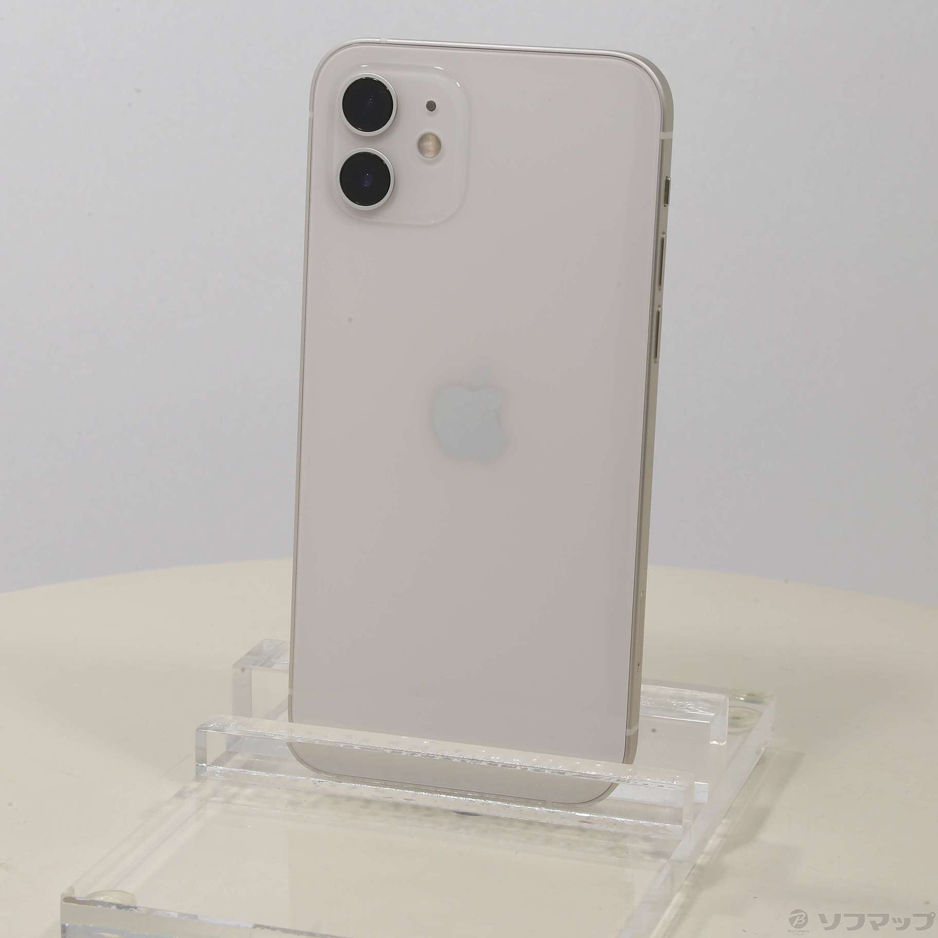 中古】iPhone12 128GB ホワイト MGHV3J／A SIMフリー [2133043619910