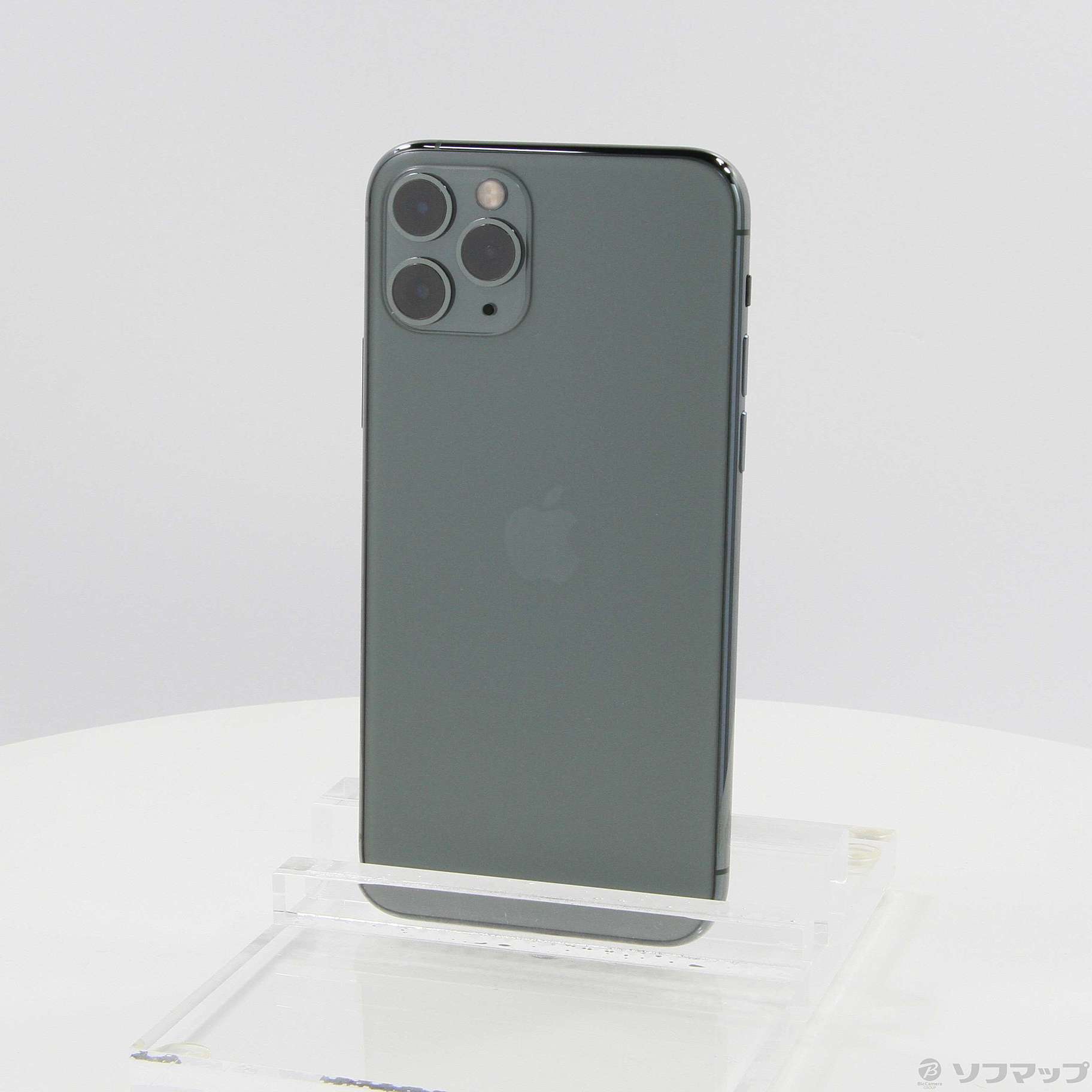【中古】iPhone11 Pro 64GB ミッドナイトグリーン MWC62J／A SIMフリー 10/27(木)新入荷