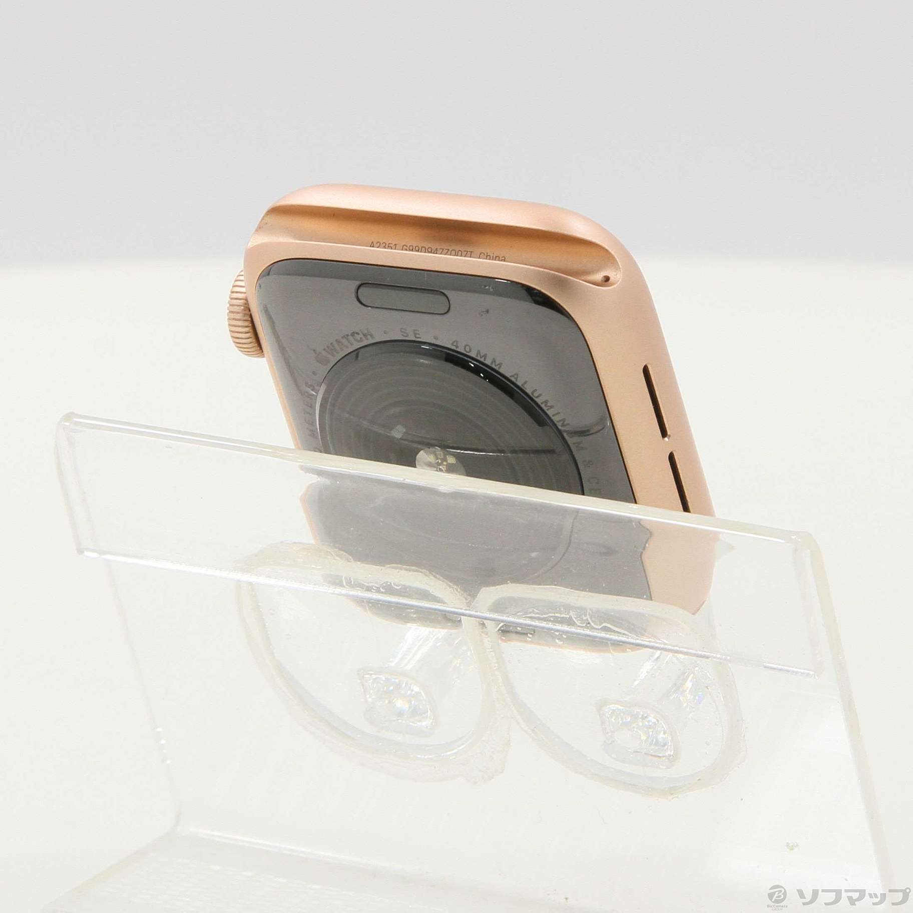 中古】Apple Watch SE 第1世代 GPS 40mm ゴールドアルミニウムケース 