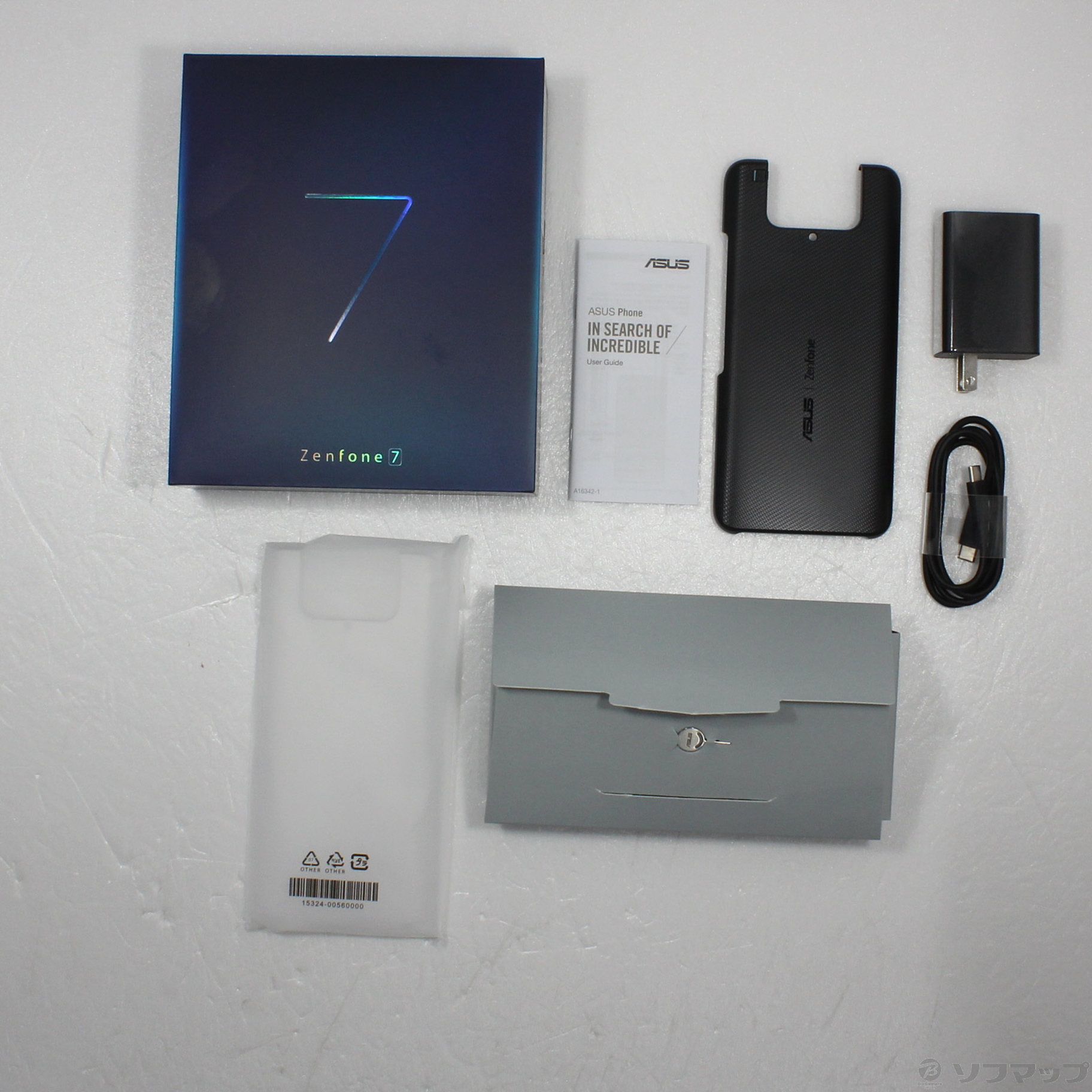 新品未開封☆ASUS ZenFone7 ZS670KS ブラック☆納品書あり ...