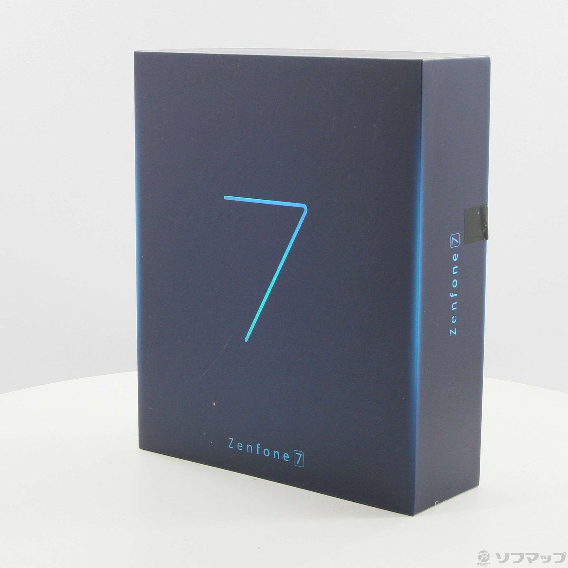 中古】ZenFone 7 128GB オーロラブラック ZS670KS-BK128S8 SIMフリー