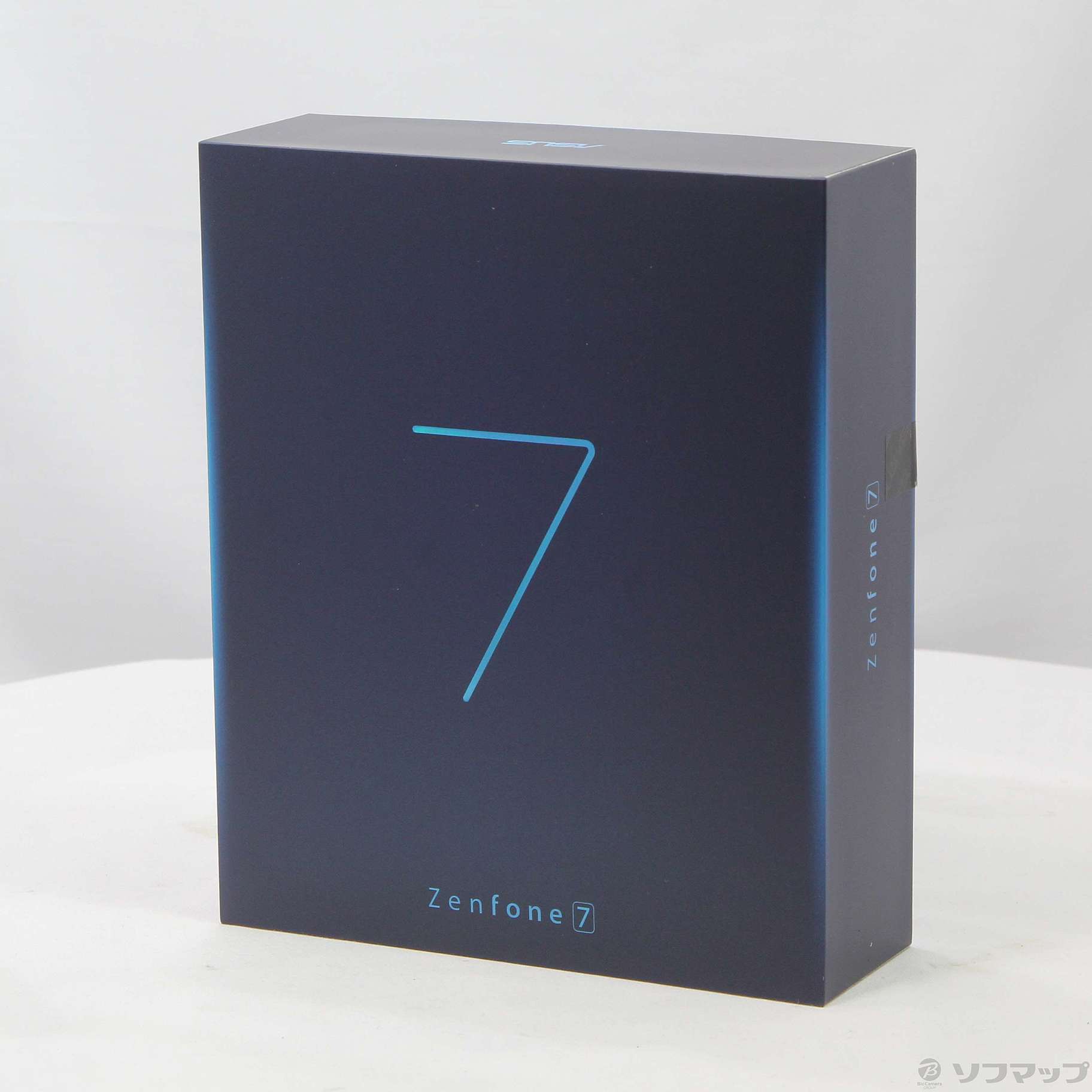 中古】ZenFone 7 128GB オーロラブラック ZS670KS-BK128S8 SIMフリー