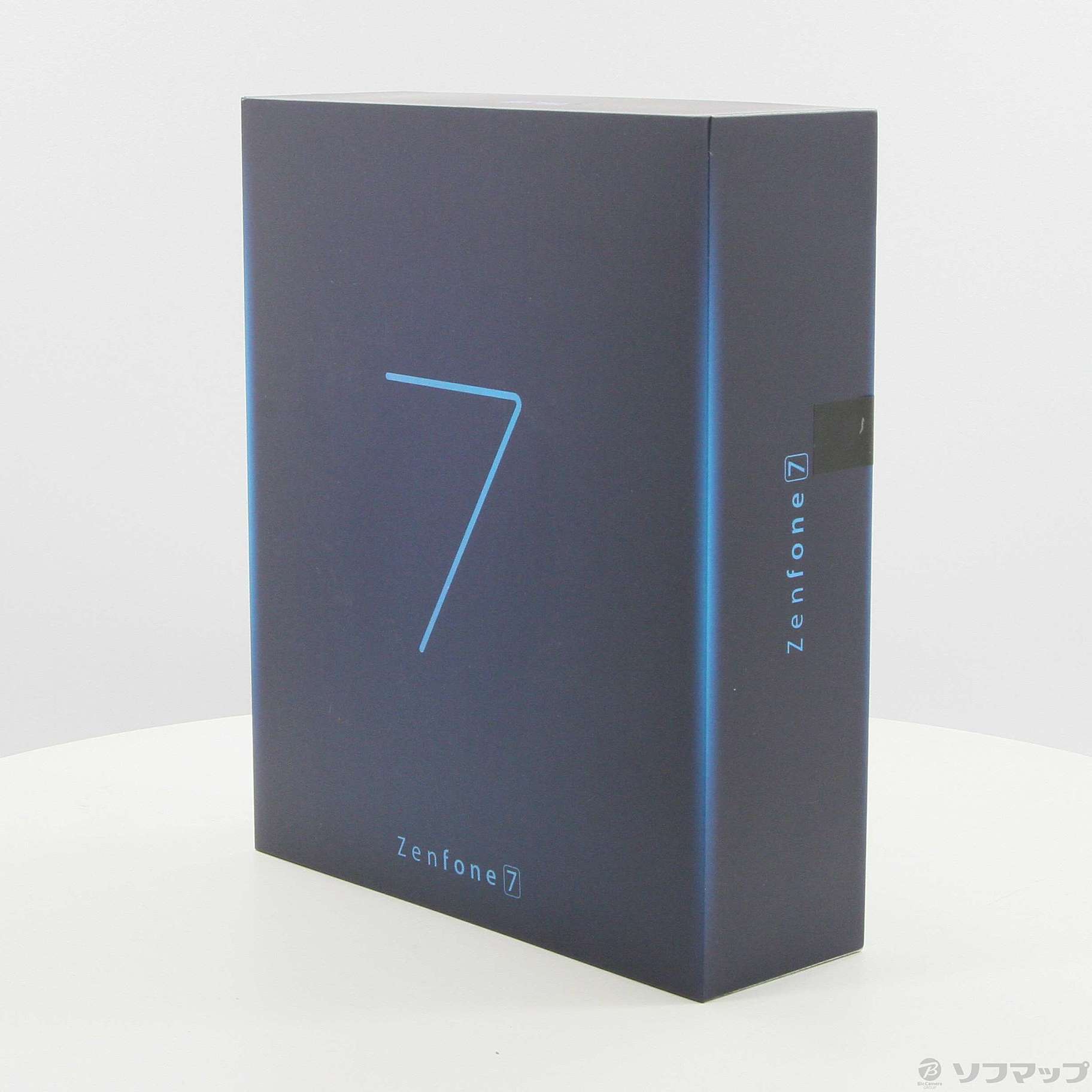 中古】ZenFone 7 128GB オーロラブラック ZS670KS-BK128S8 SIMフリー