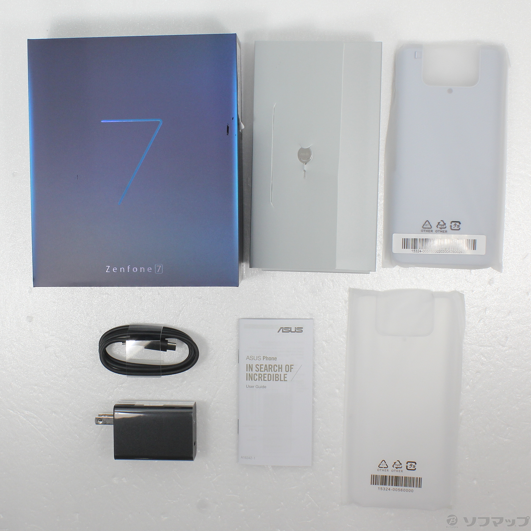 買取格安 ZenFone 7 パステルホワイト 128 GB SIMフリー | www