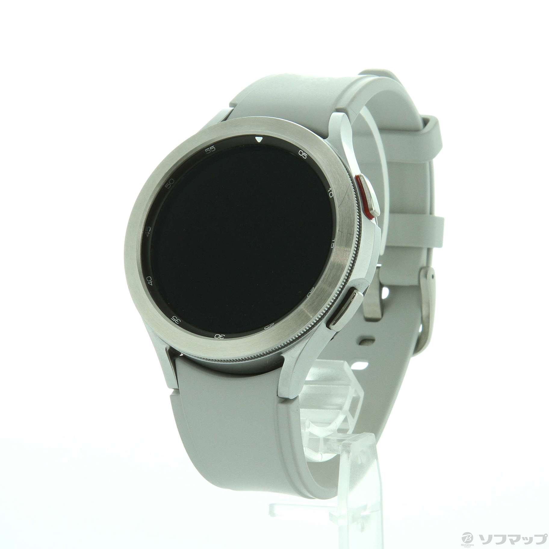 中古】Galaxy Watch4 Classic 46mm SM-R890NZSAXJP シルバー