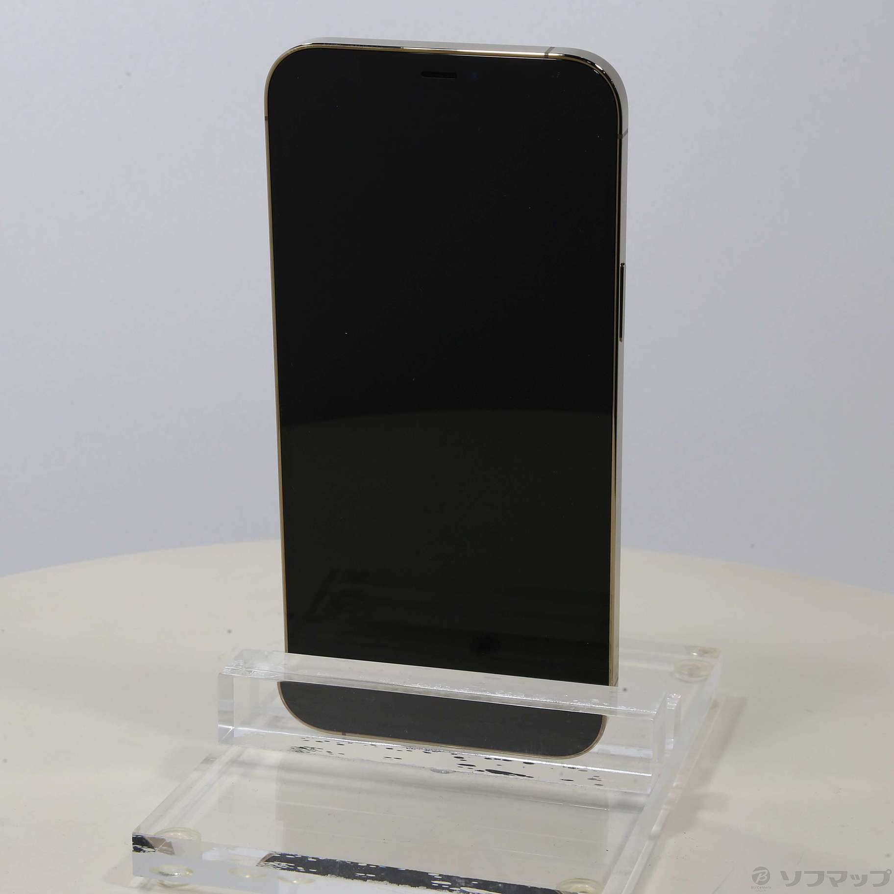 中古】セール対象品 iPhone12 Pro Max 256GB ゴールド MGD13J／A SIM