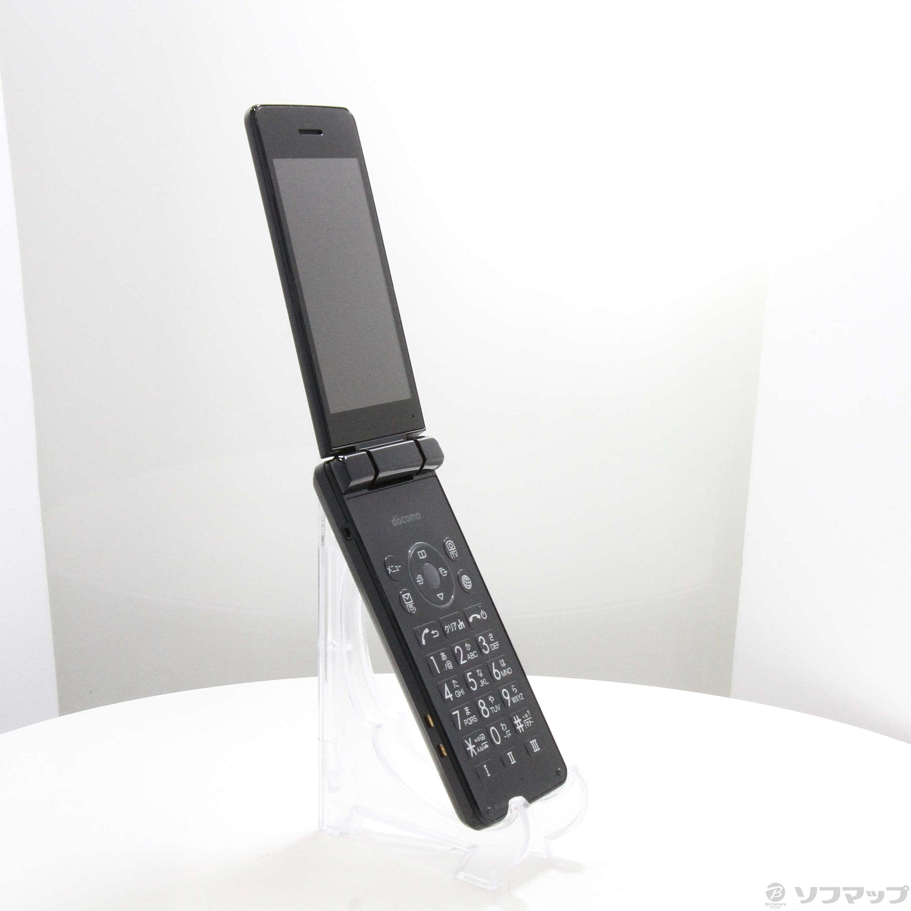 中古】AQUOS ケータイ SH-02L ブラック docomo 〔ネットワーク利用制限