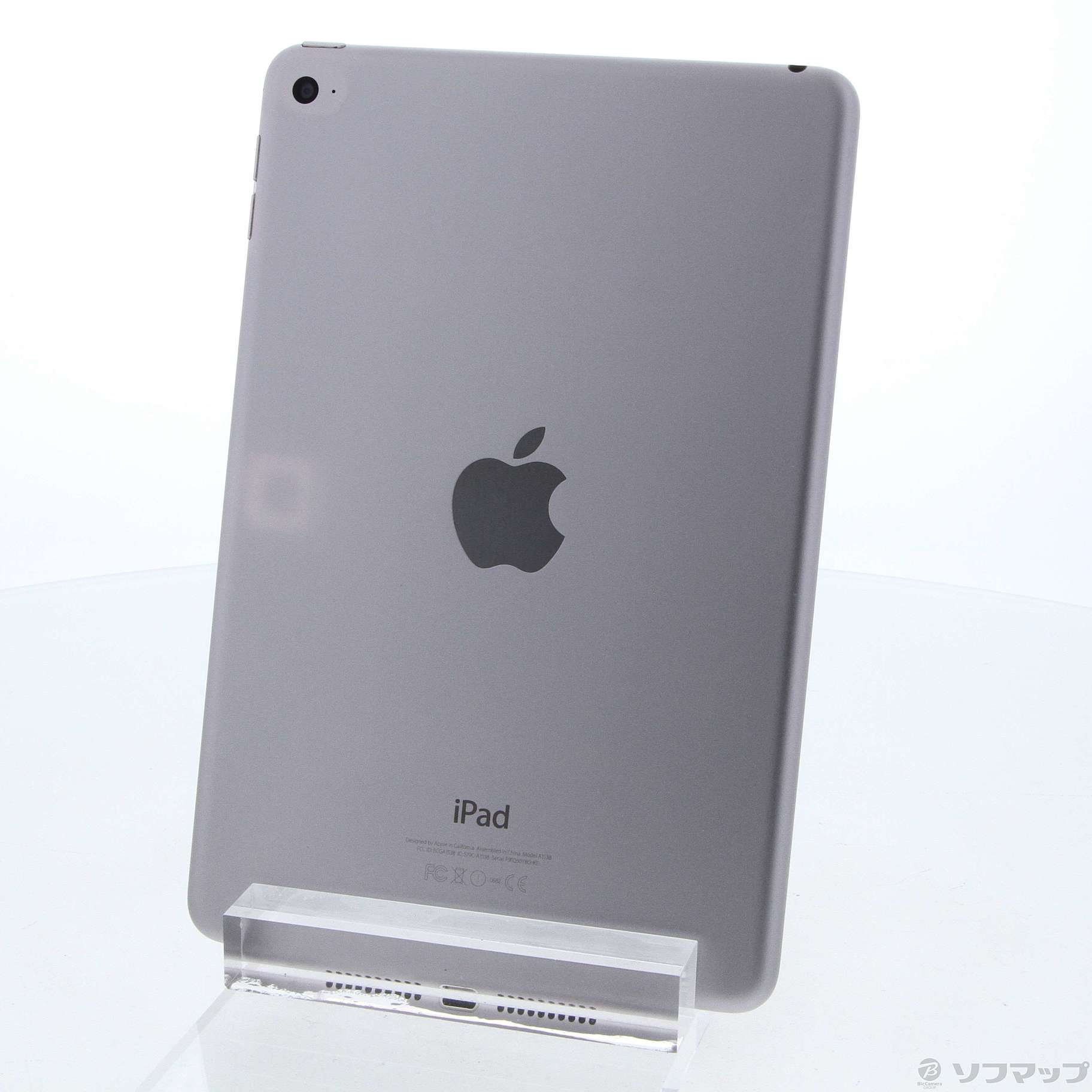 中古】iPad mini 4 64GB スペースグレイ MK9G2J／A Wi-Fi