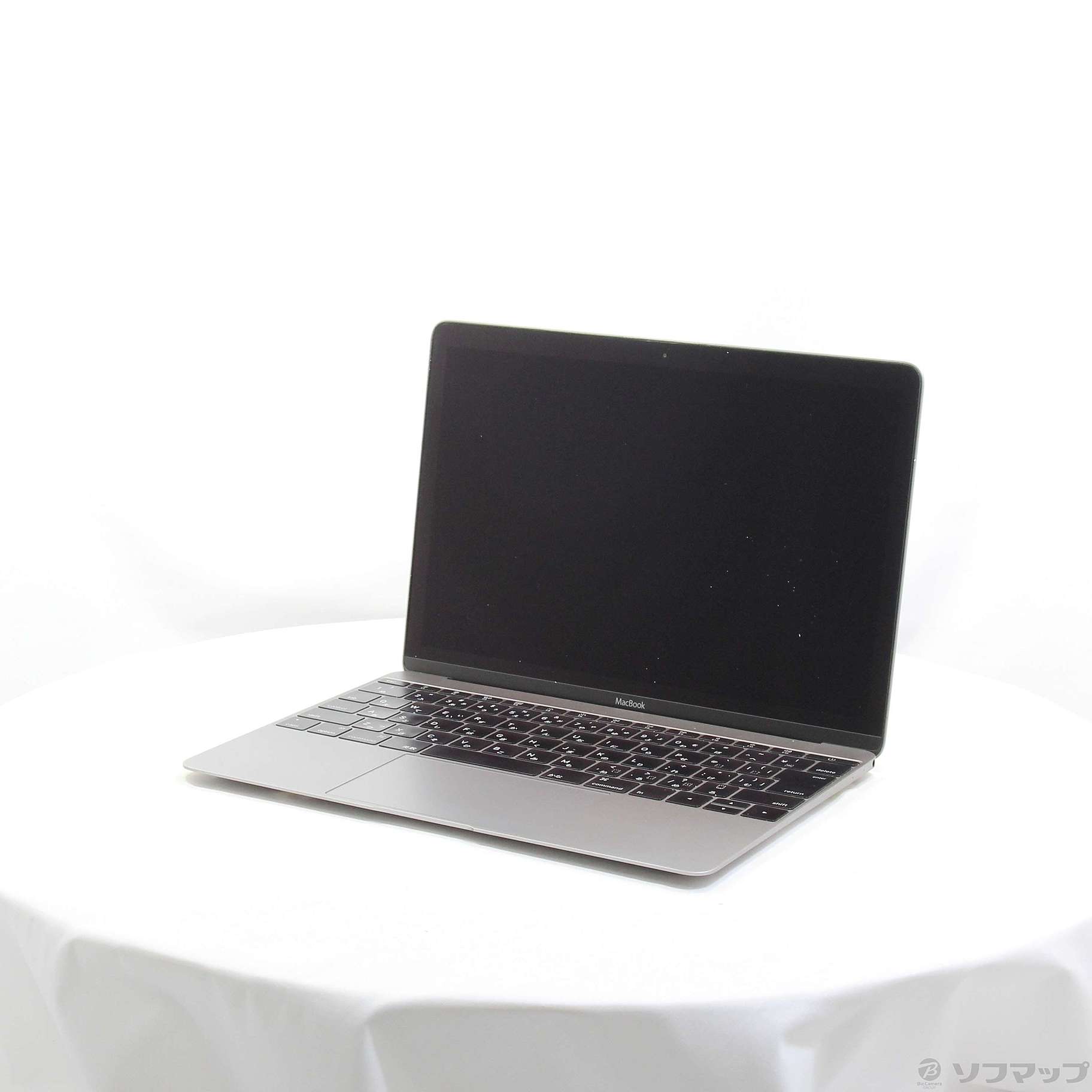 〔中古品（難あり）〕 MacBook 12-inch Early 2015 MJY32J／A Core_M 1.1GHz 8GB SSD256GB  スペースグレイ 〔10.15 Catalina〕