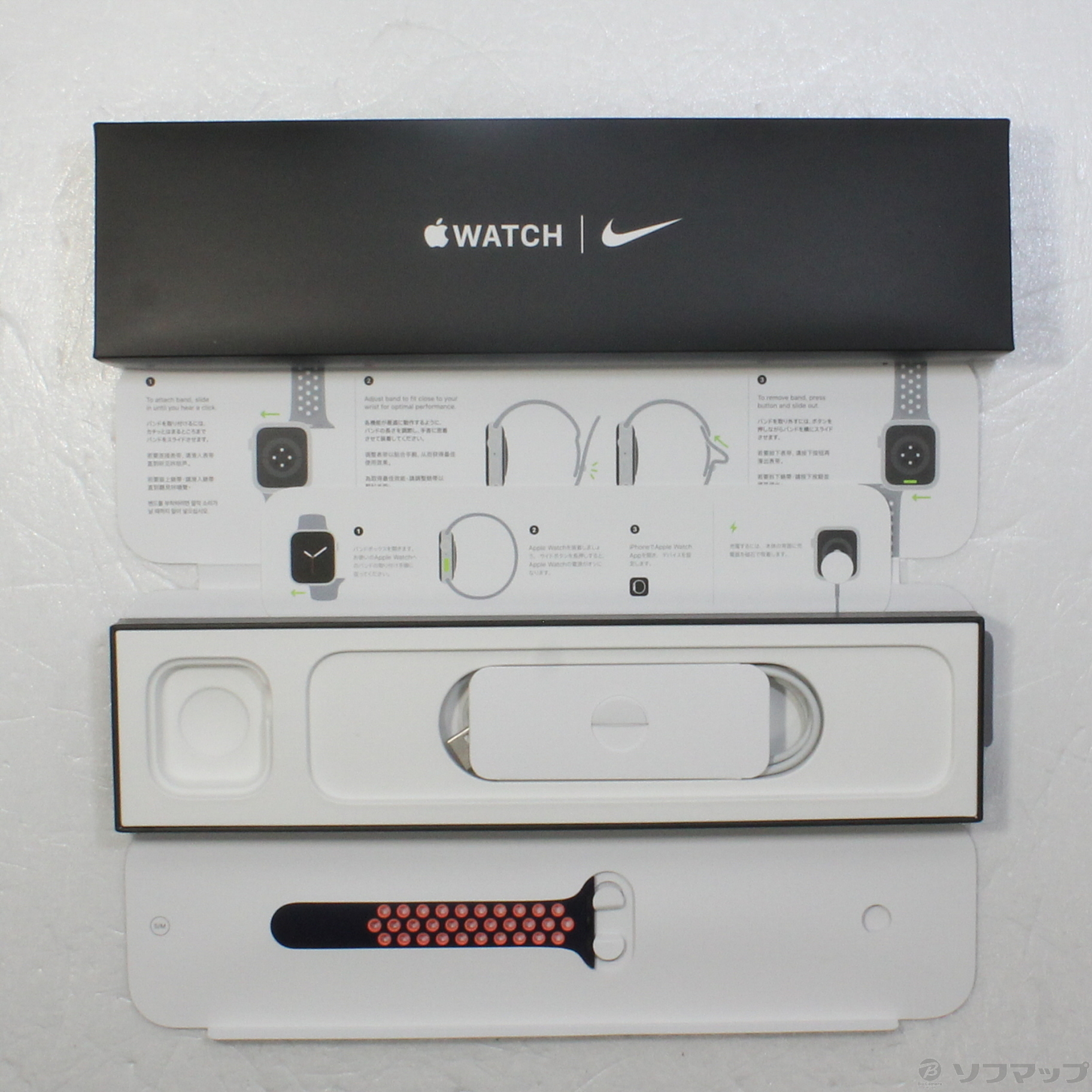 中古】Apple Watch SE 第1世代 Nike GPS 40mm スペースグレイ 