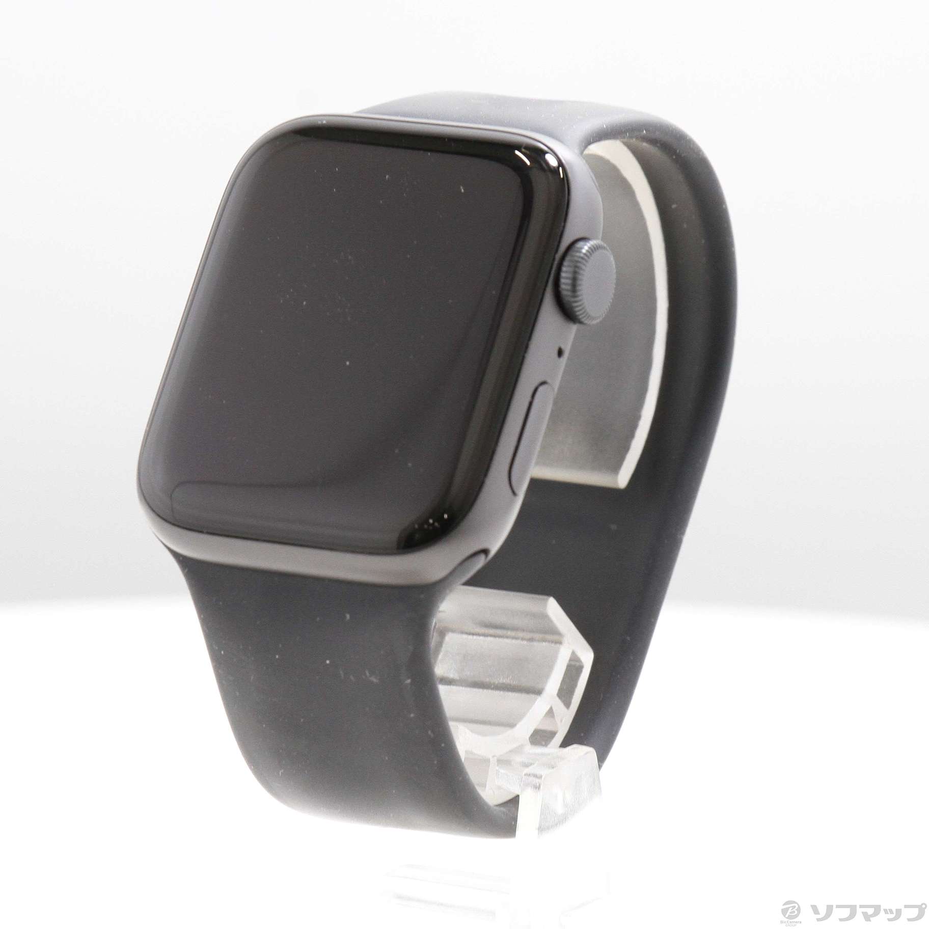 Apple Watch SE 第1世代 GPS 44mm スペースグレイアルミニウムケース ブラックソロループ