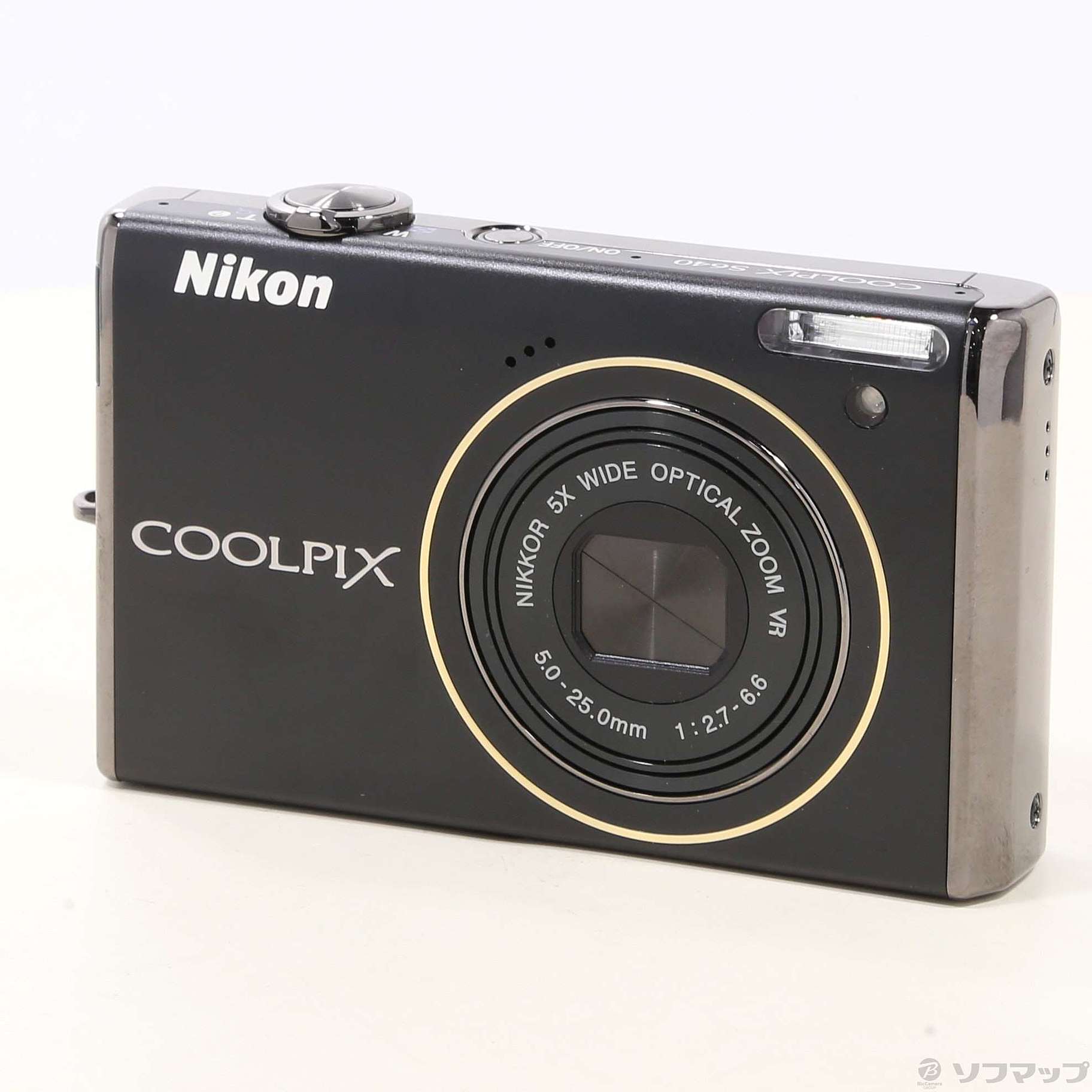 中古】COOLPIX S640 (1200万画素／5倍ズーム／ディープブラック