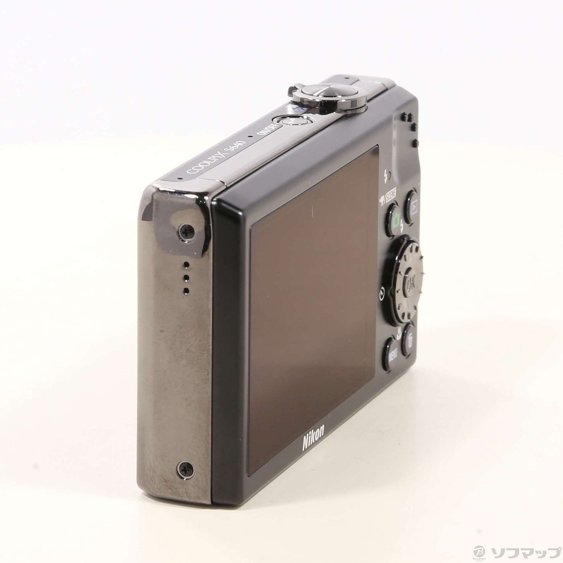 中古】COOLPIX S640 (1200万画素／5倍ズーム／ディープブラック