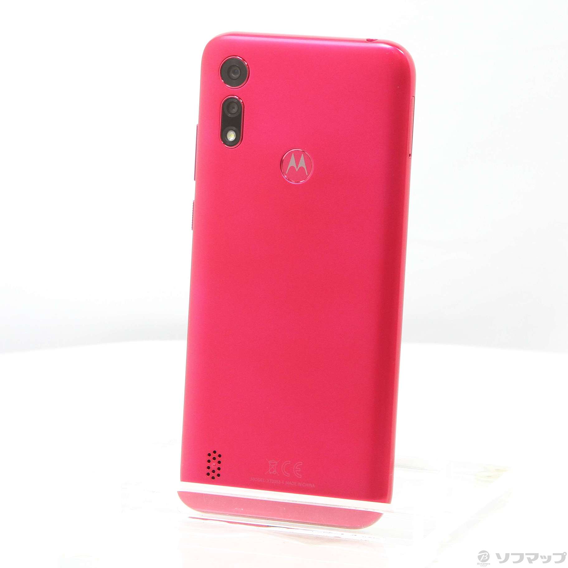 中古】Moto e6s 32GB エレキピンク PAKC0006JP SIMフリー