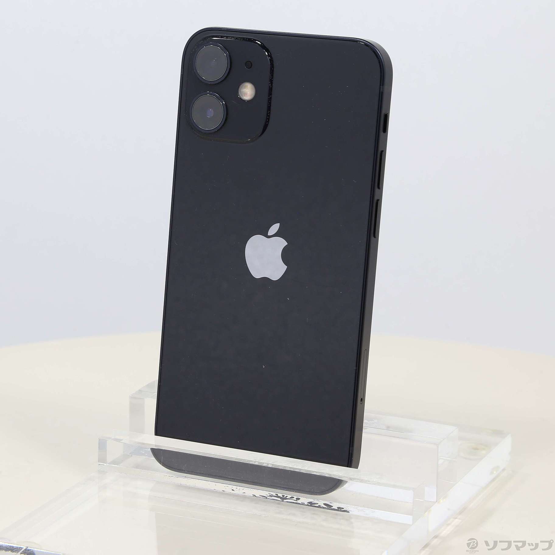 中古】iPhone12 mini 64GB ブラック MGA03J／A SIMフリー