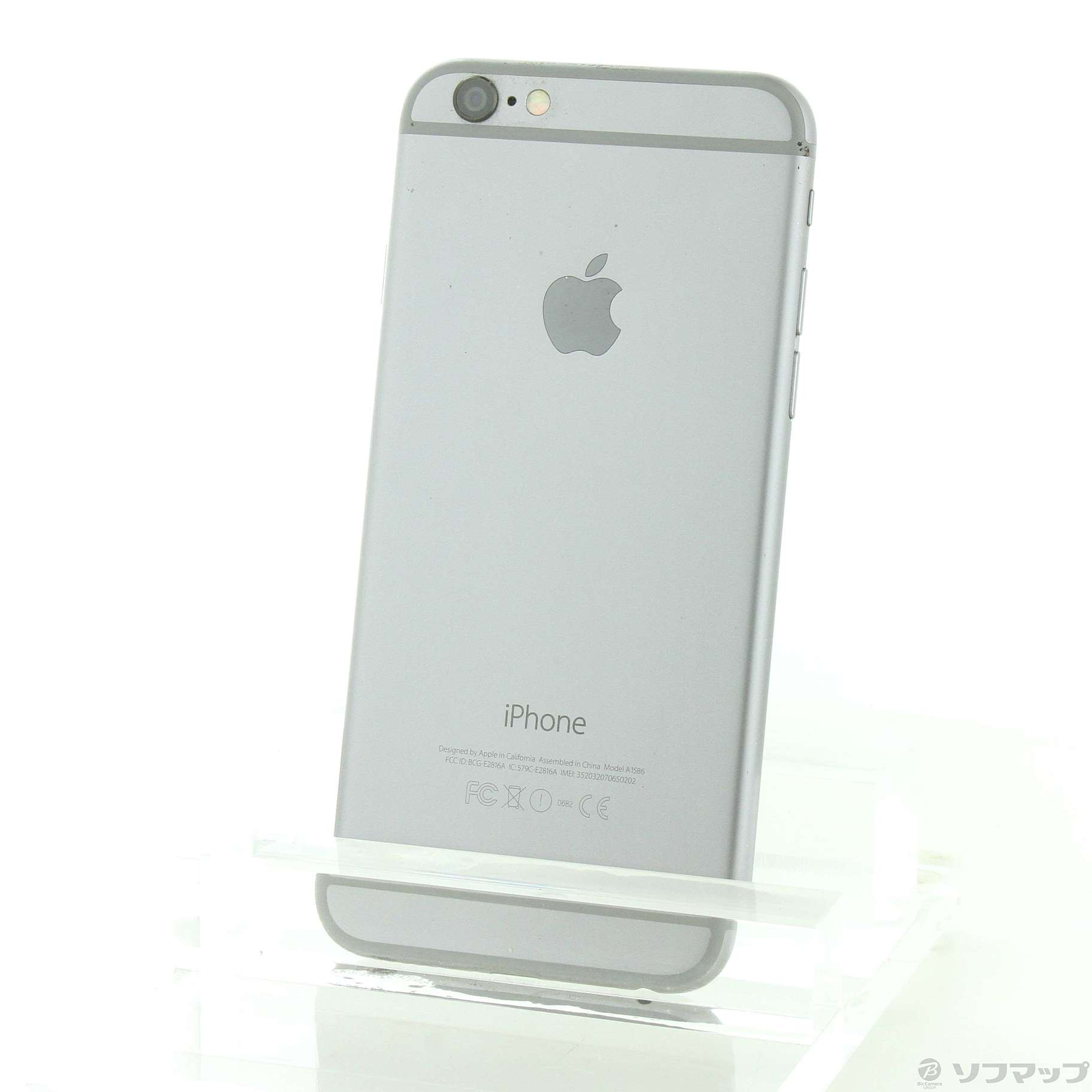 iPhone 6 スペースグレー 16 GB ソフトバンク - スマートフォン本体