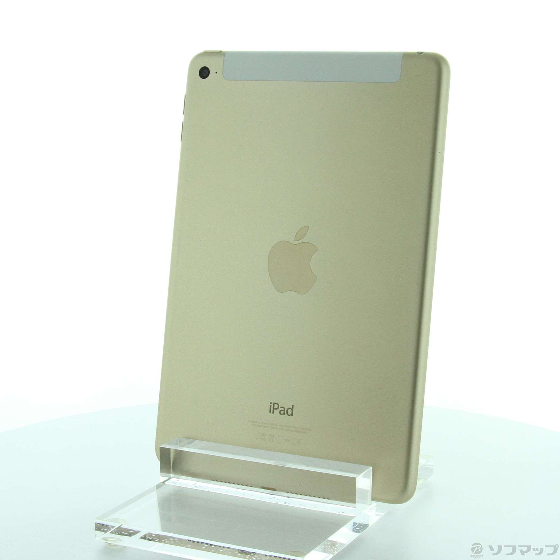 中古】iPad mini 4 16GB ゴールド MK712J／A docomoロック解除SIMフリー ［7.9インチ液晶／Apple A8］  [2133043683089] - 法人専用リコレ！|ソフマップの法人専用中古通販サイト