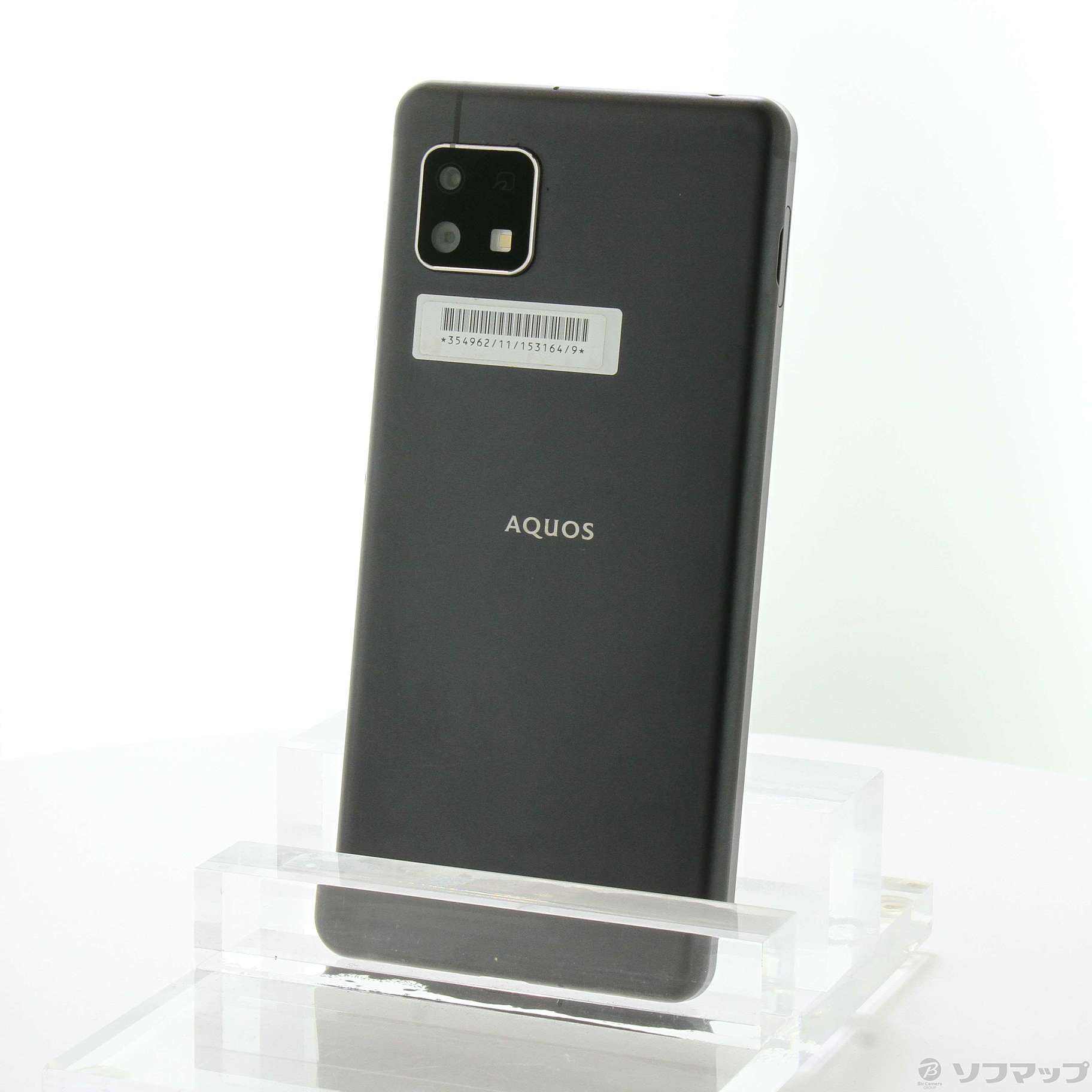 AQUOS sense4 basic 64GB ブラック A003SH Y!mobile 〔ネットワーク利用制限▲〕