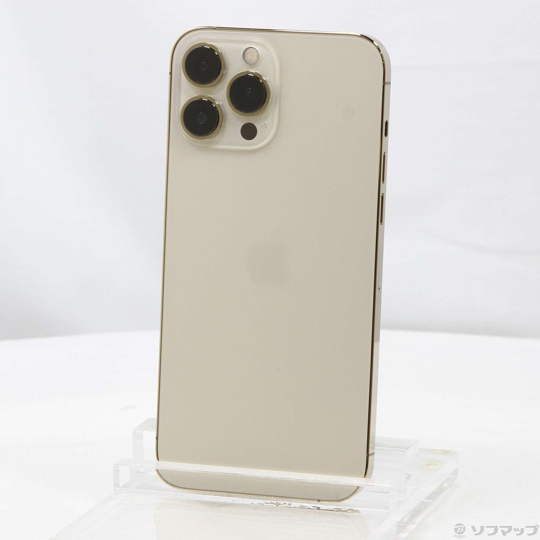 中古】セール対象品 iPhone13 Pro Max 128GB ゴールド MLJ63J／A SIM