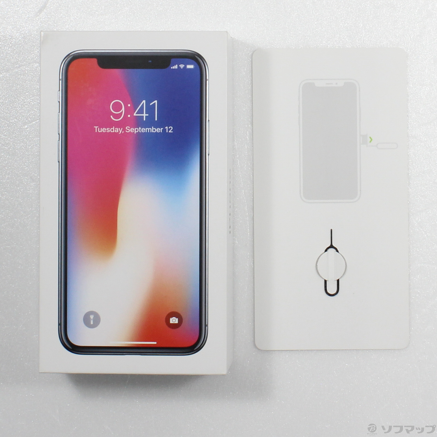 中古】iPhoneX 256GB スペースグレイ MQC12J／A SIMフリー