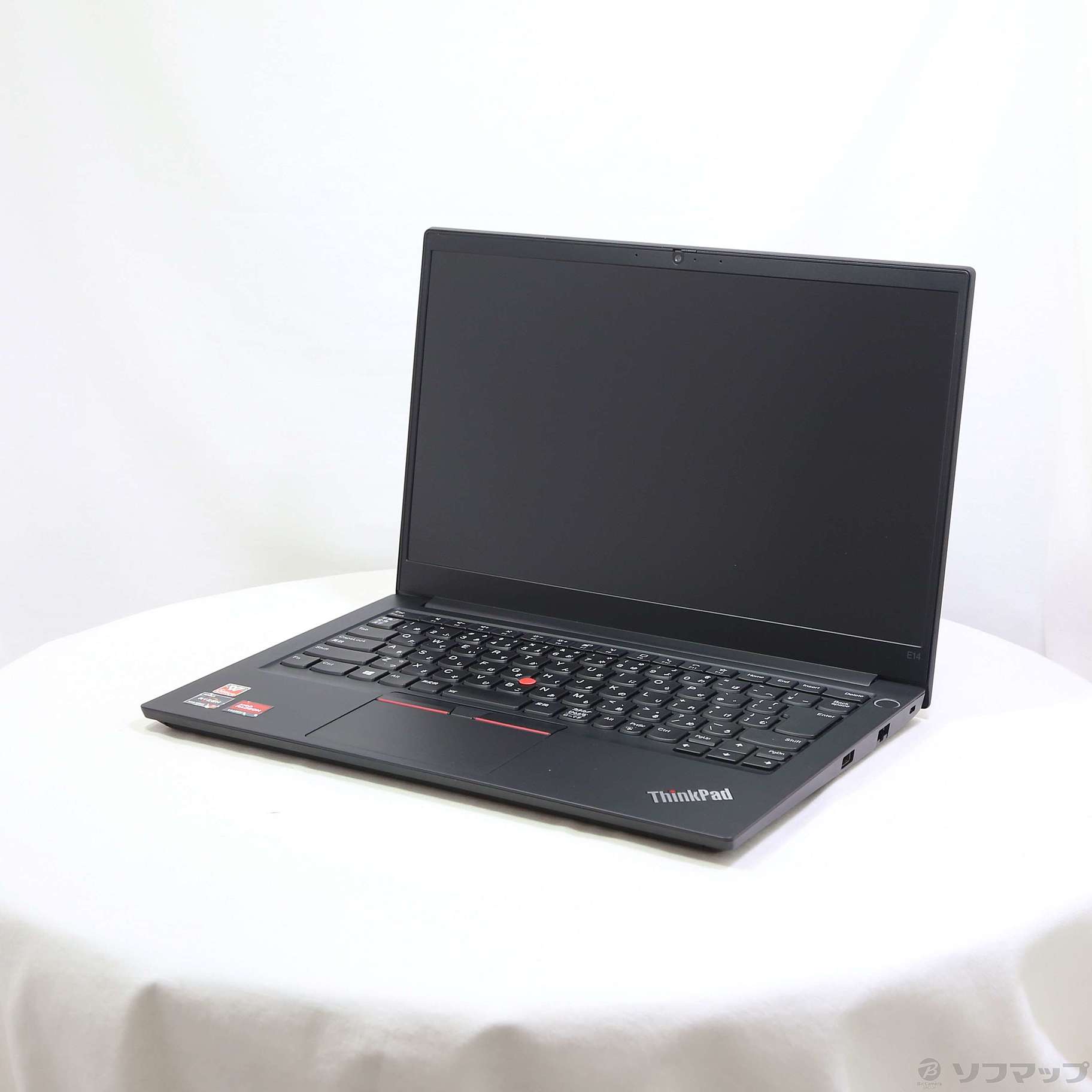 中古】ThinkPad E14 Gen 3 20Y7002HJP ブラック 〔Windows 10