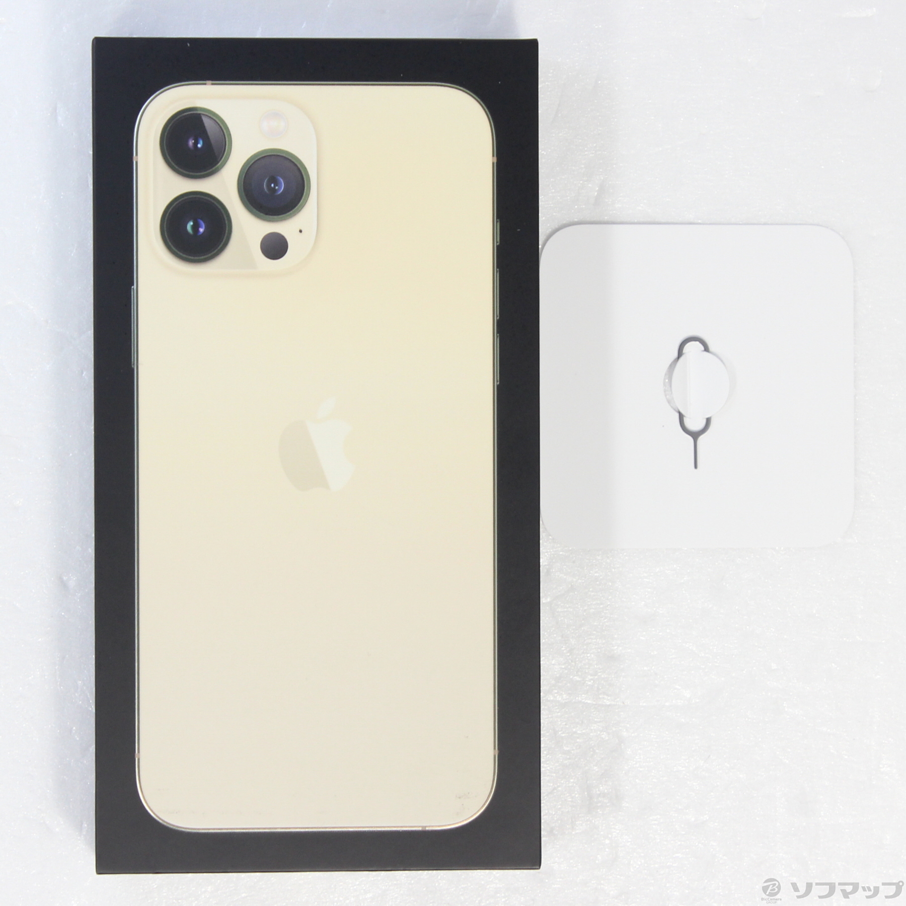中古】iPhone13 Pro Max 256GB ゴールド MLJ／A3J／A SIMフリー