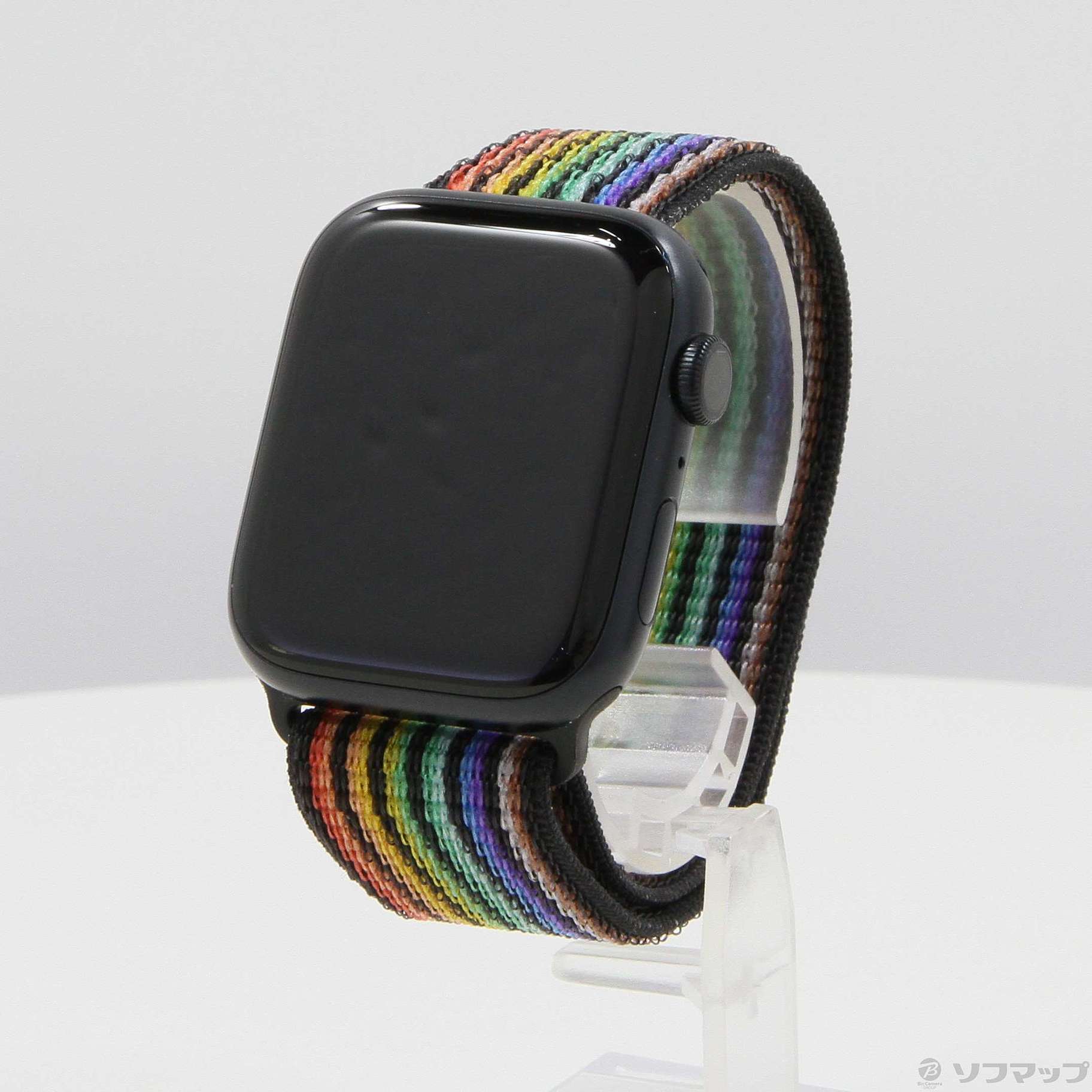 中古】Apple Watch Series 7 Nike GPS 45mm ミッドナイトアルミニウム