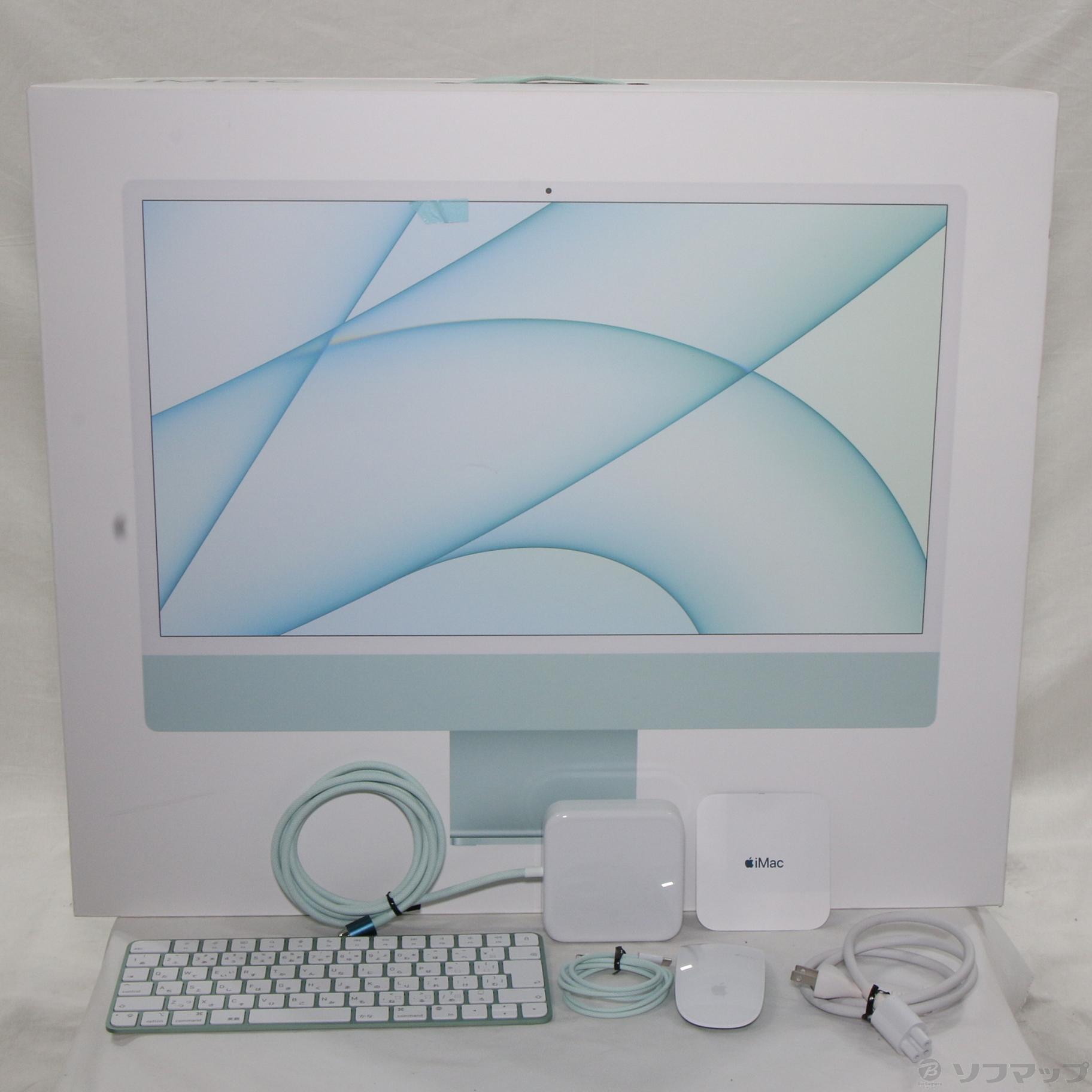 iMac 24インチ ミントグリーン 本体と付属品（Apple「iMac (24