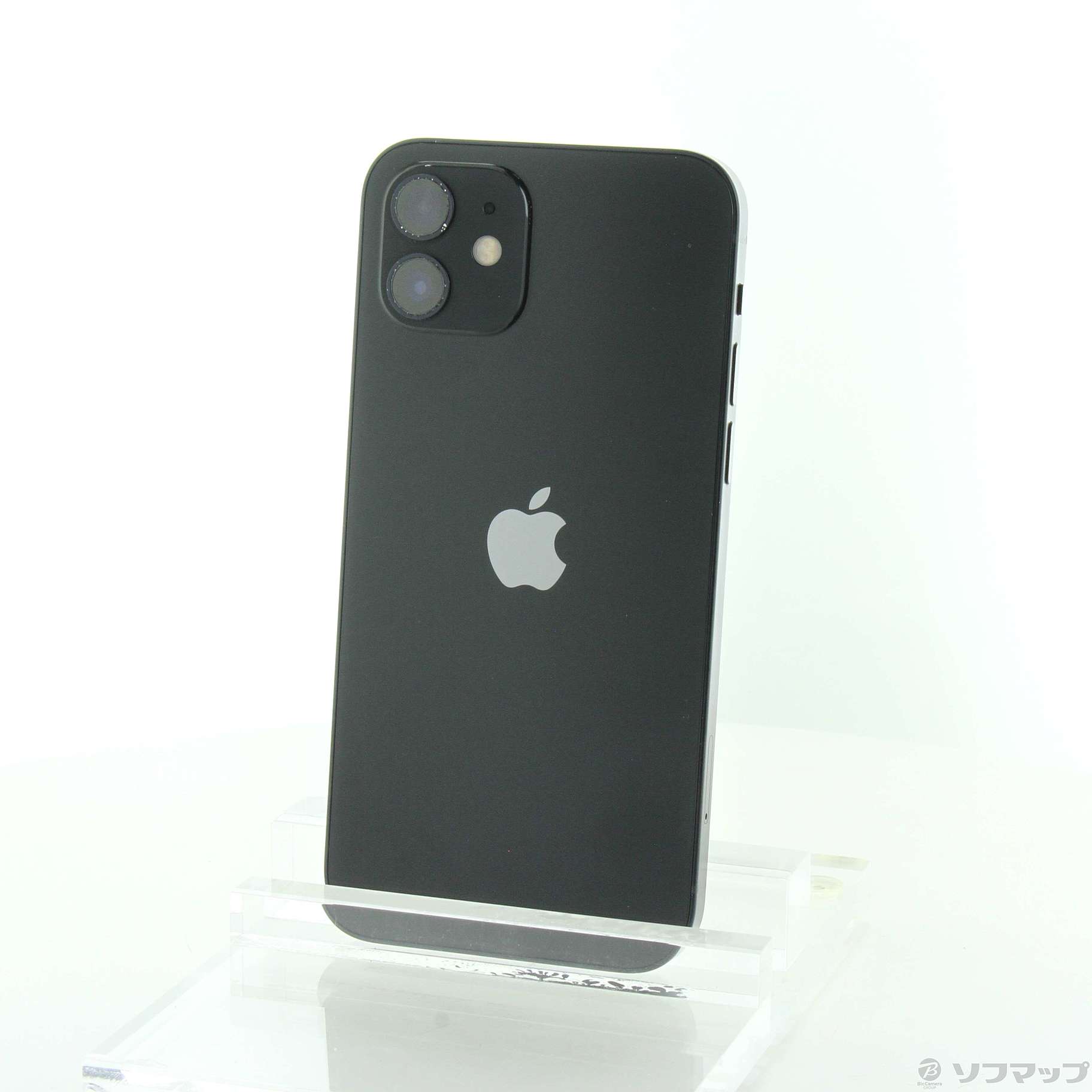 中古】iPhone12 64GB ブラック MGHN3J／A SIMフリー [2133043716732