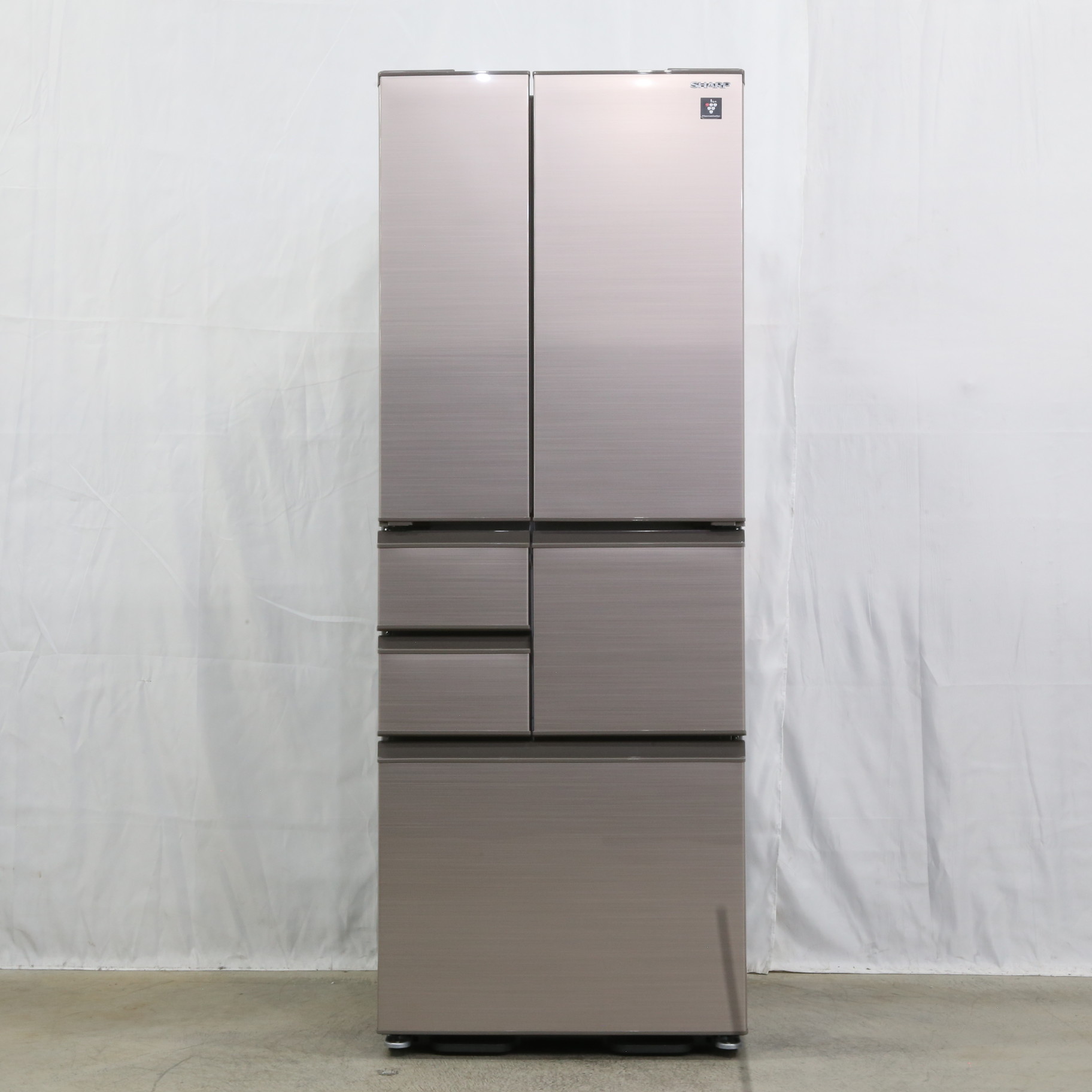 SHARP SJ-X506J ブラウン [冷蔵庫 (502L・フレンチドア)]