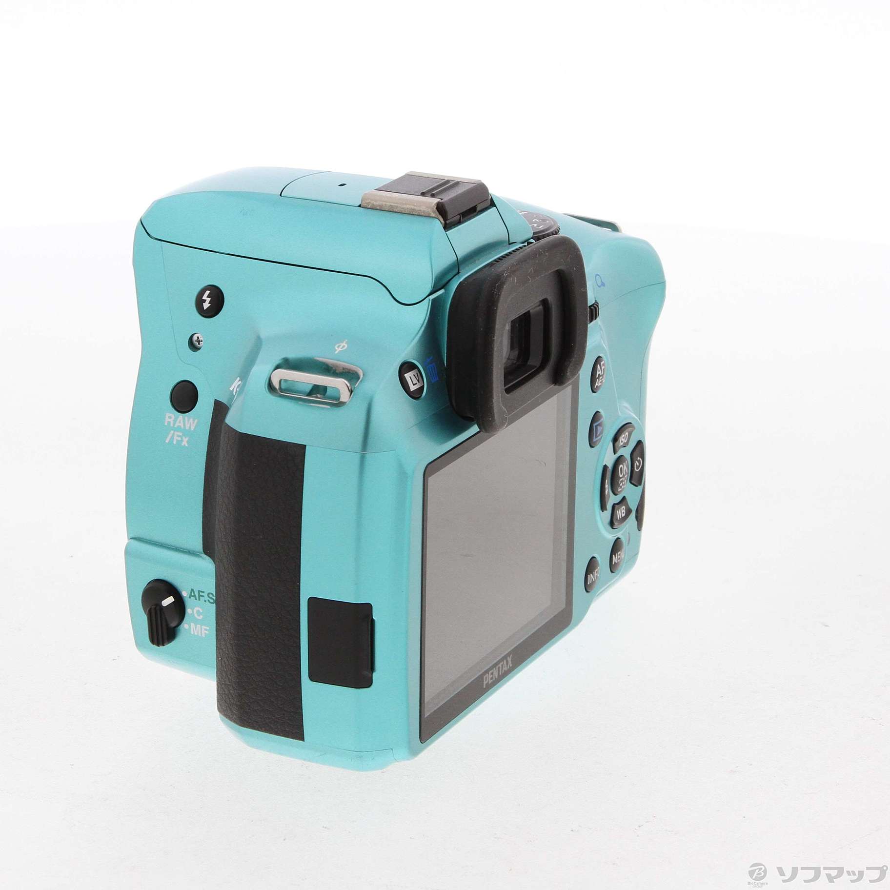 PENTAX K-50・パープルブルーツートンカラー ペンタックス デジタル一眼 PENTAX K-X レンズキット パープル