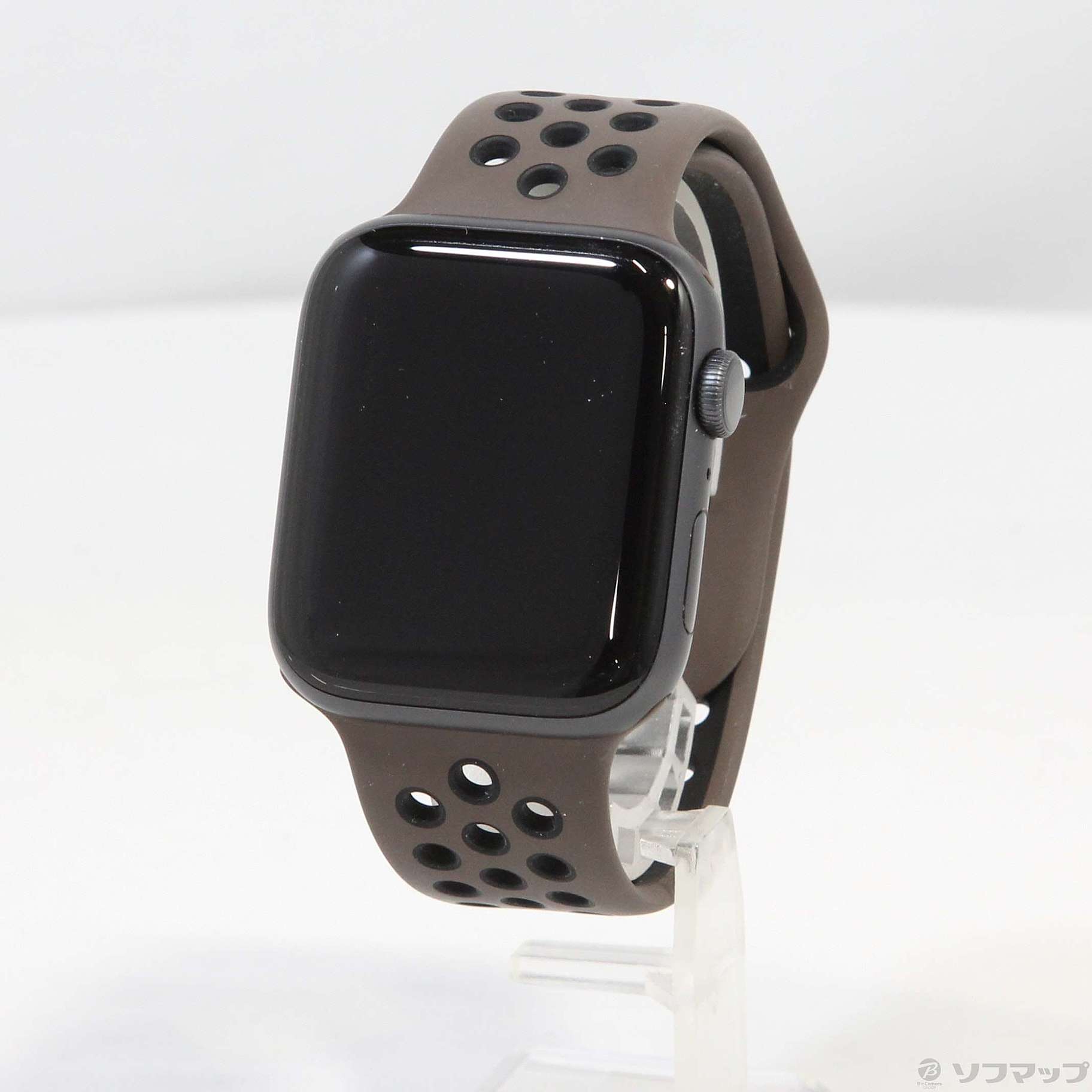 中古】Apple Watch Series 6 Nike GPS 44mm スペースグレイアルミニウムケース アイアンストーン／ブラックNikeスポーツバンド  [2133043719092] - 法人専用リコレ！|ソフマップの法人専用中古通販サイト