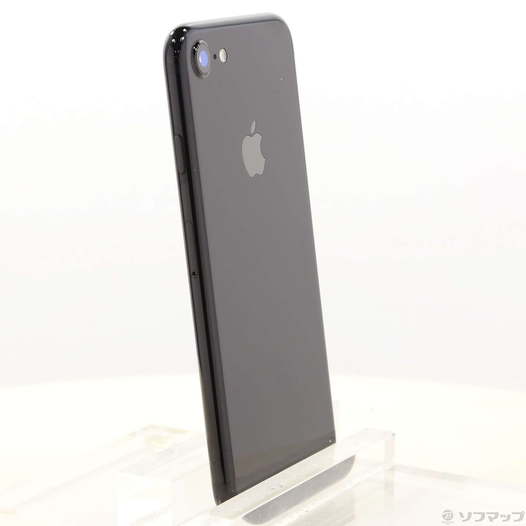 中古】iPhone7 128GB ジェットブラック MNCP2J／A SIMフリー