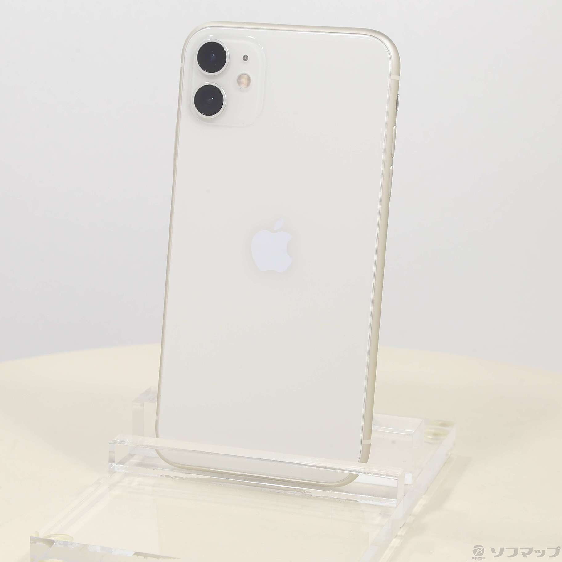 中古】iPhone11 64GB ホワイト MWLU2J／A SoftBank [2133043726472