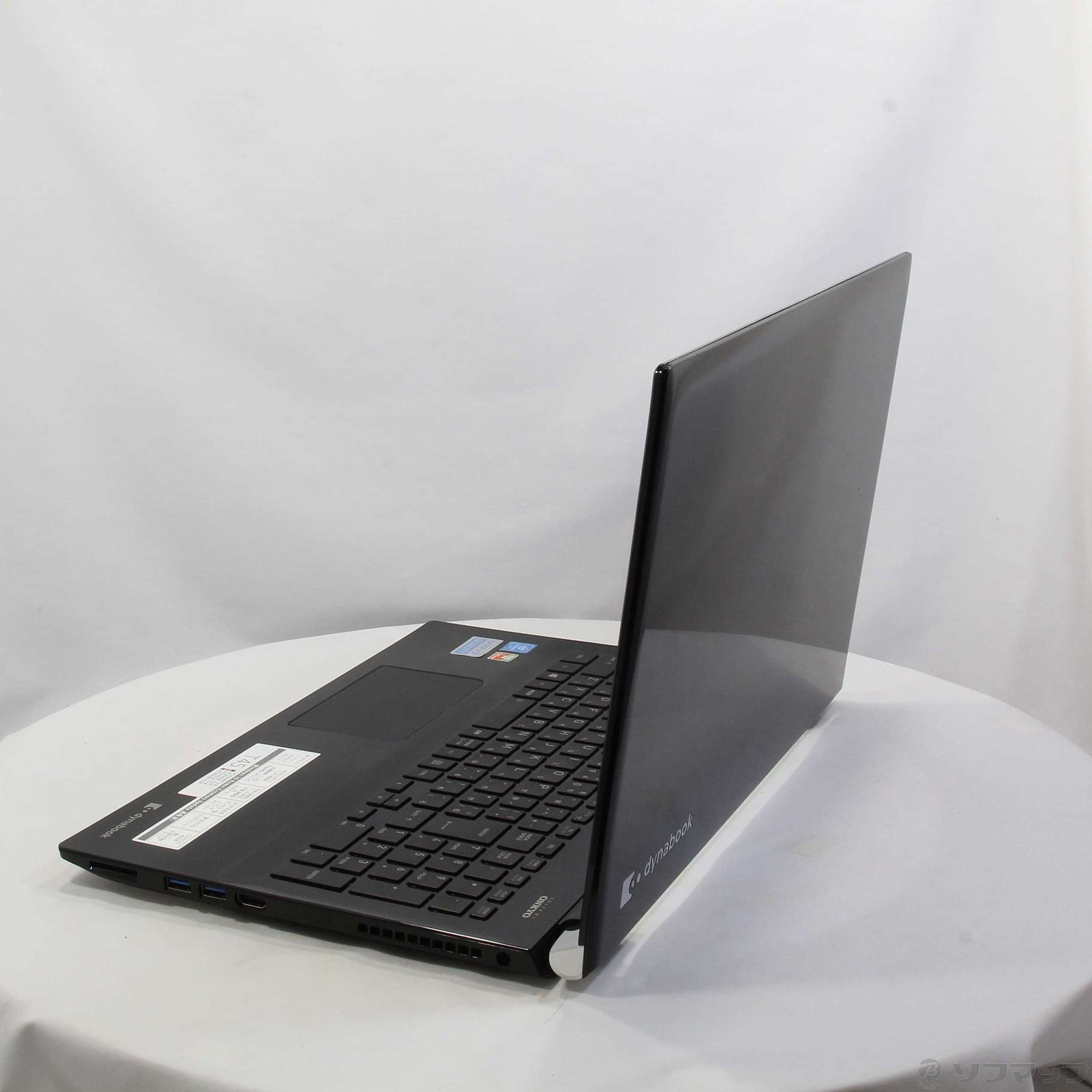中古】dynabook T45／EB PT45EBP-SJA プレシャスブラック 〔Windows 10